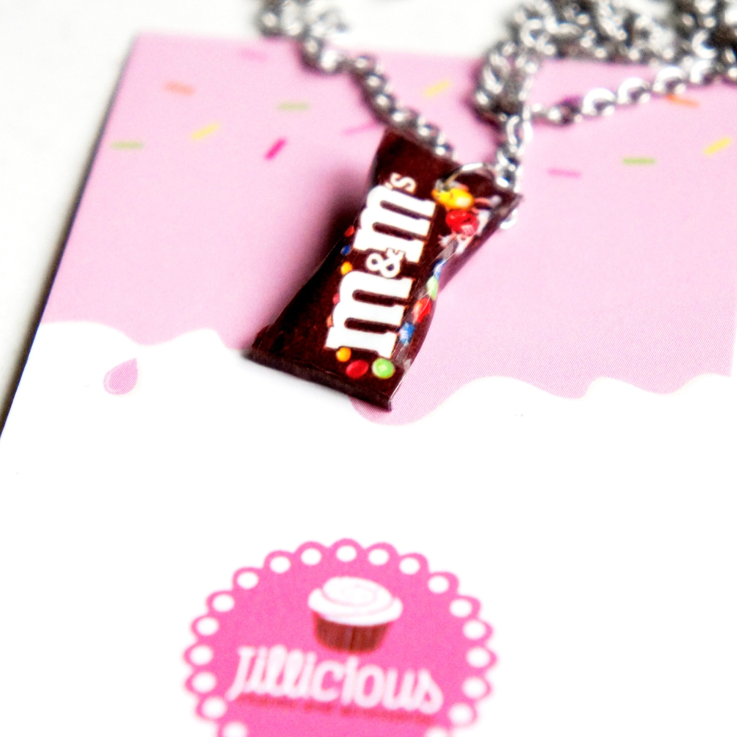 M&m's Candy Bag Necklace