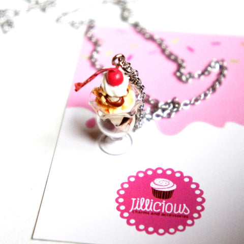 Ice Cream Sundae Necklace