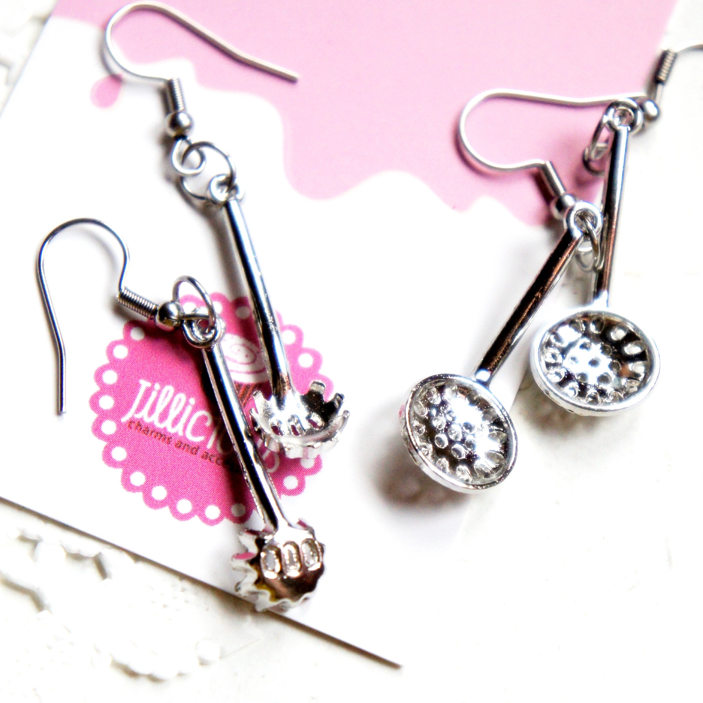 Kitchen Utensils Dangle Earrings