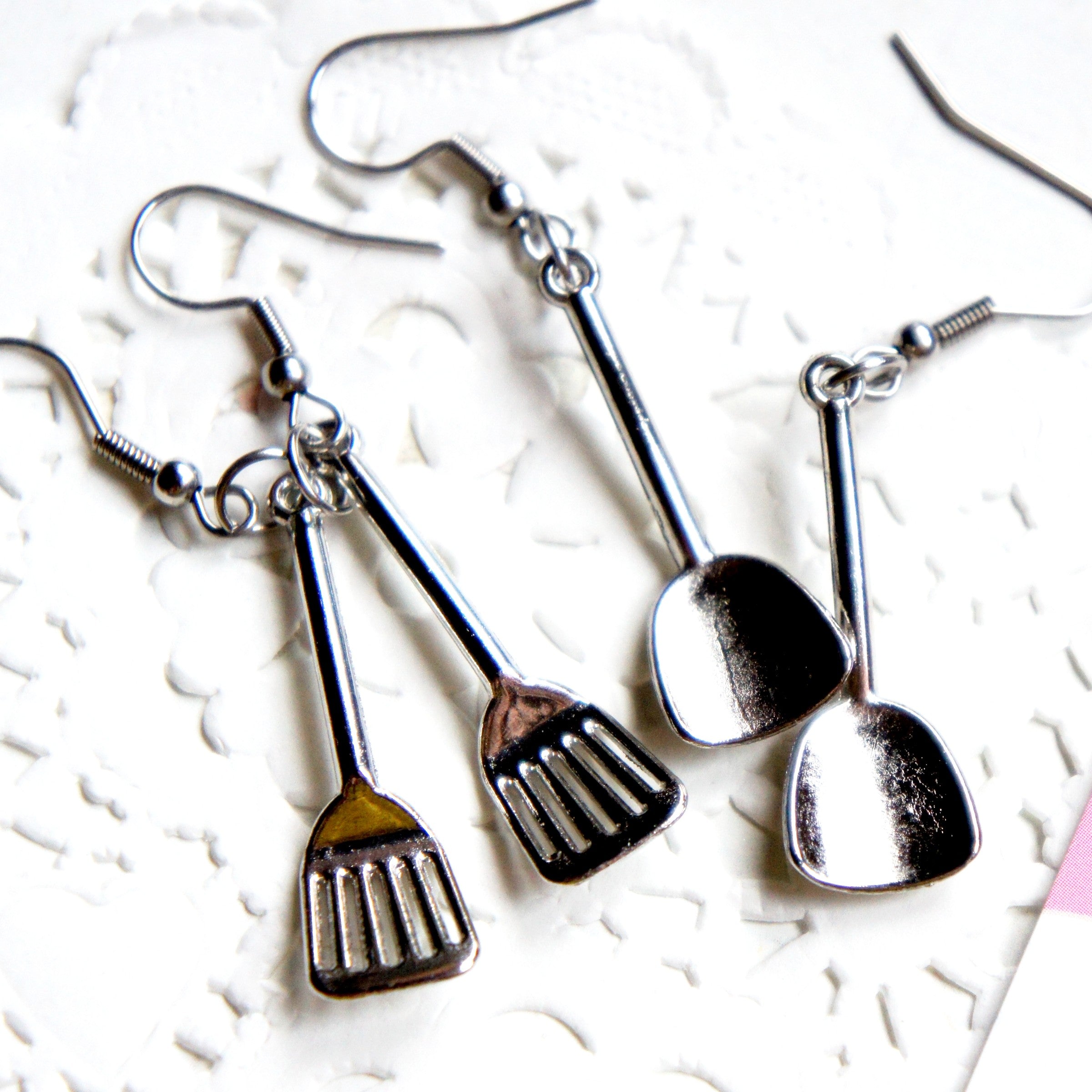 Kitchen Utensils Dangle Earrings