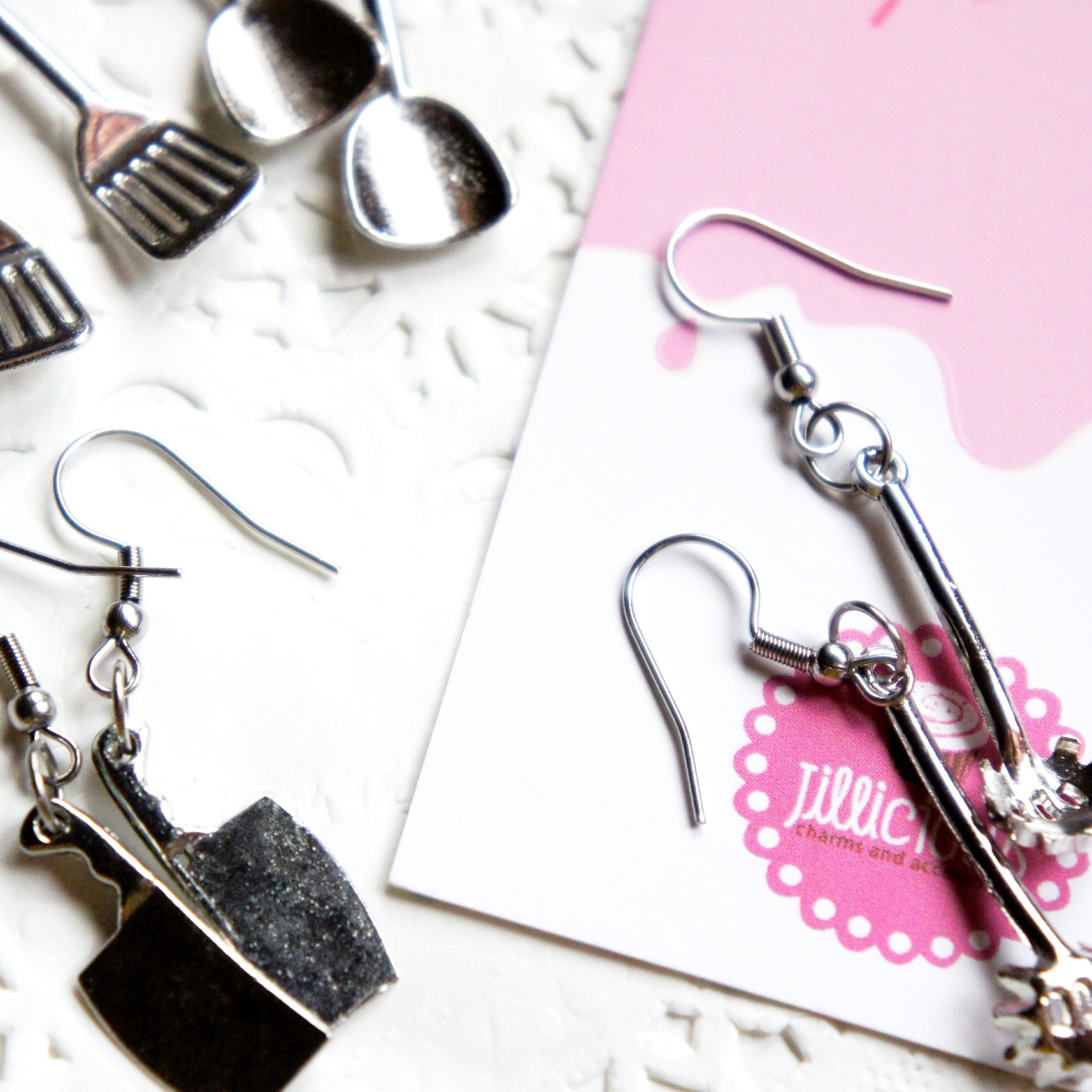 Kitchen Utensils Dangle Earrings