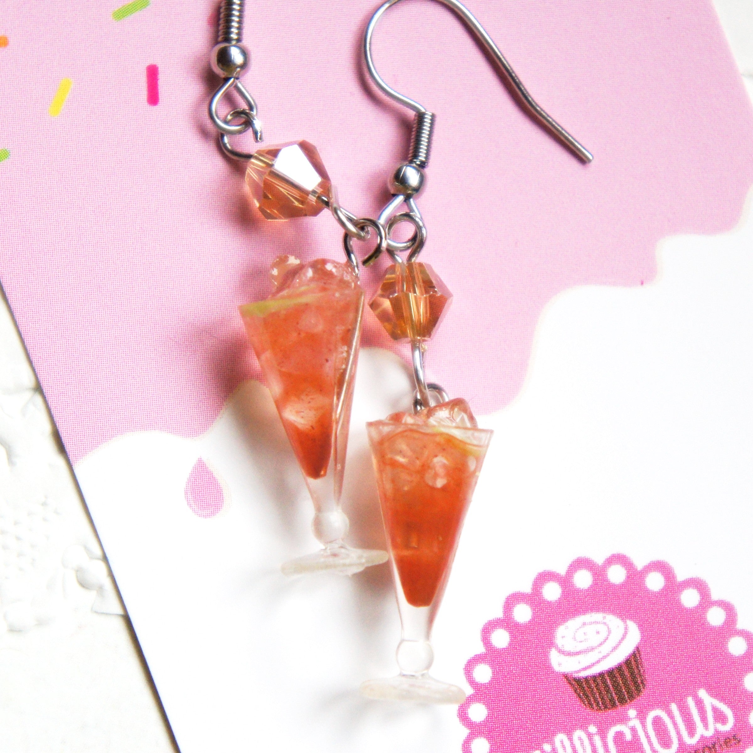 Cocktail Dangle Earrings