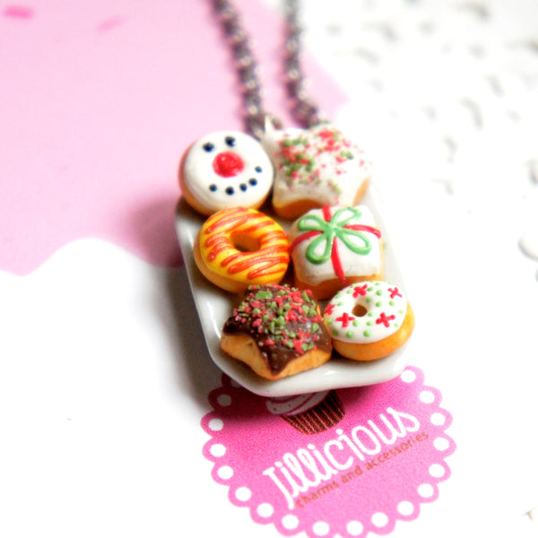 Christmas Donuts Necklace