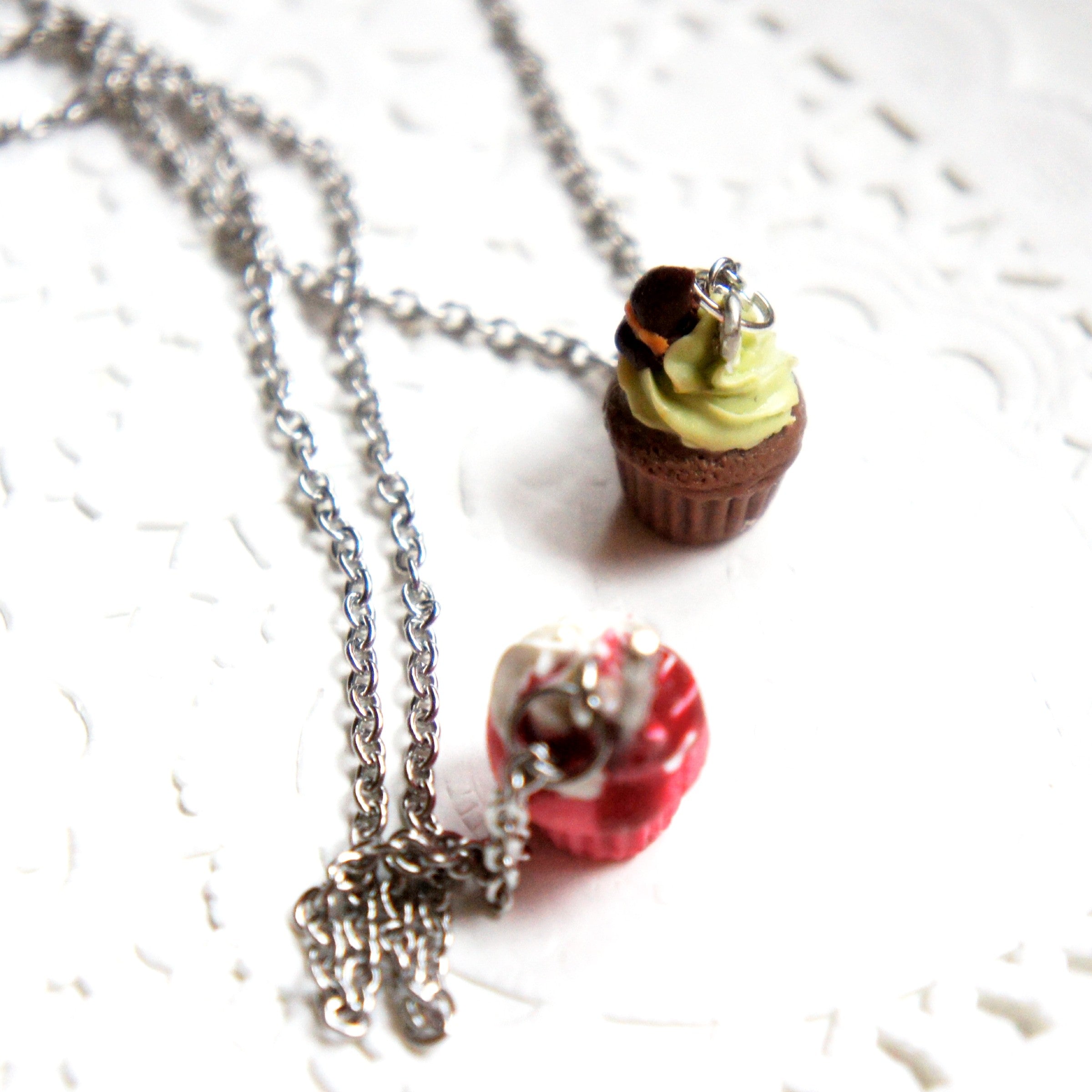 Halloween Cupcake Necklace