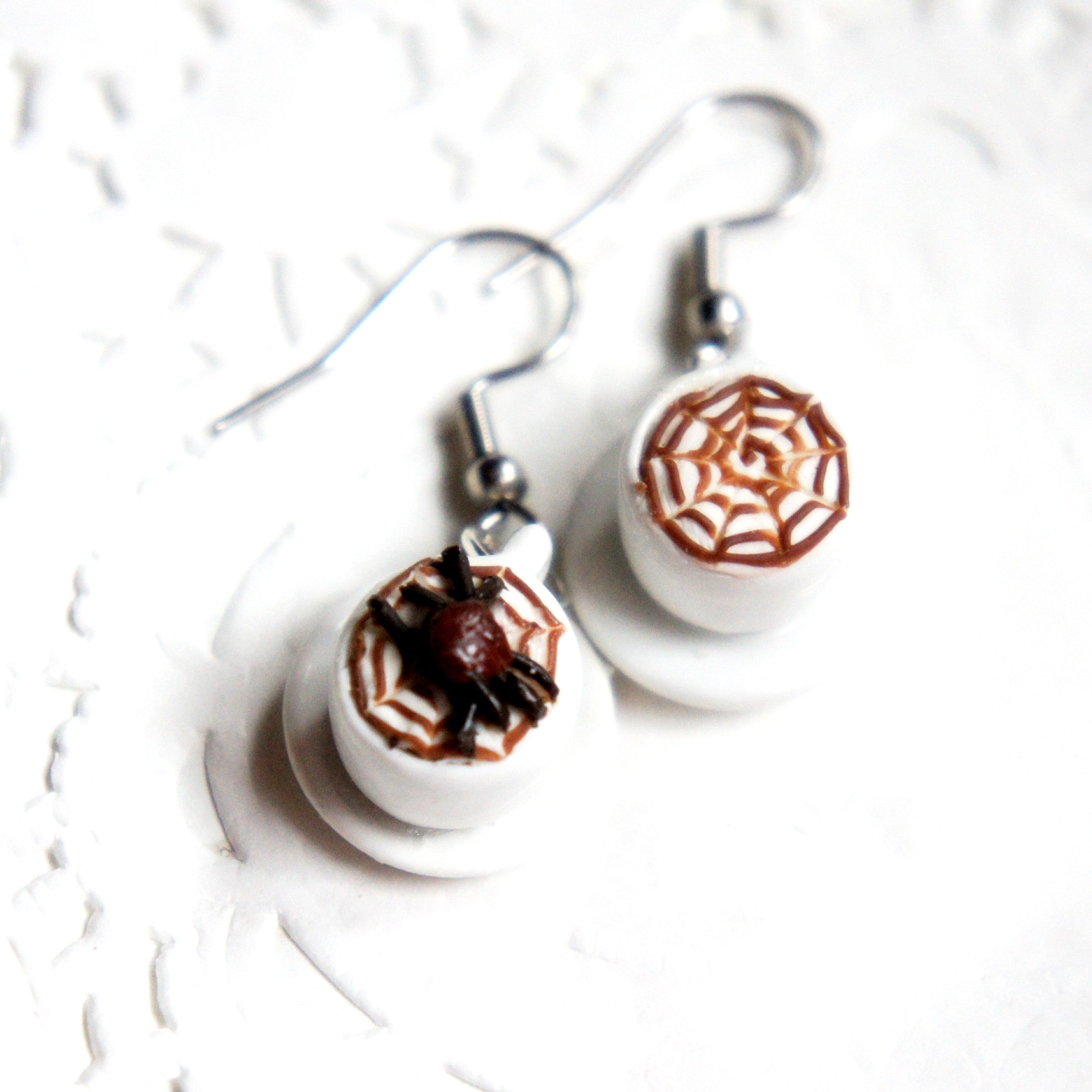 Halloween Latte Dangle Earrings