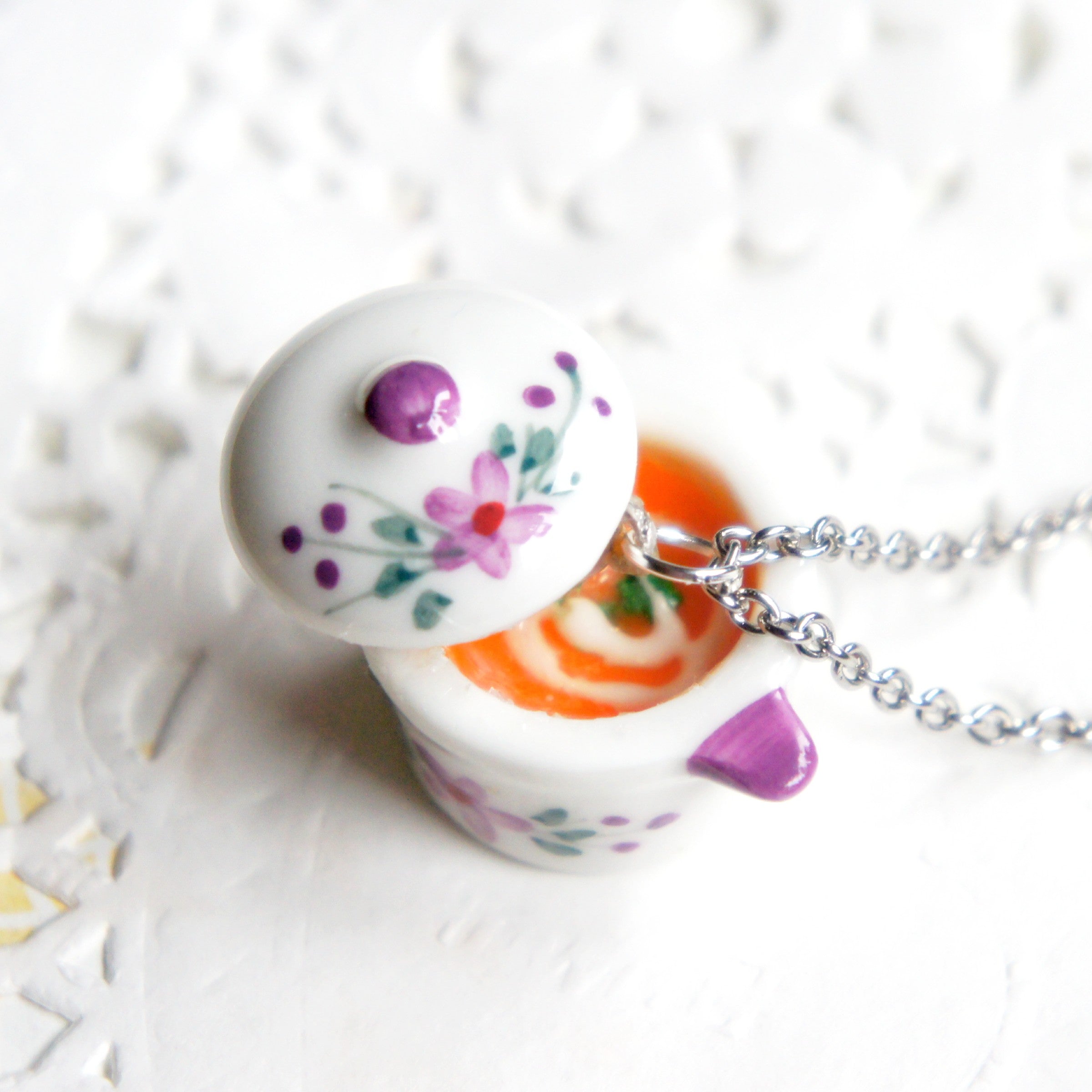 Pumpkin Soup Necklace