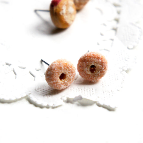 Sugar Donuts Stud Earrings