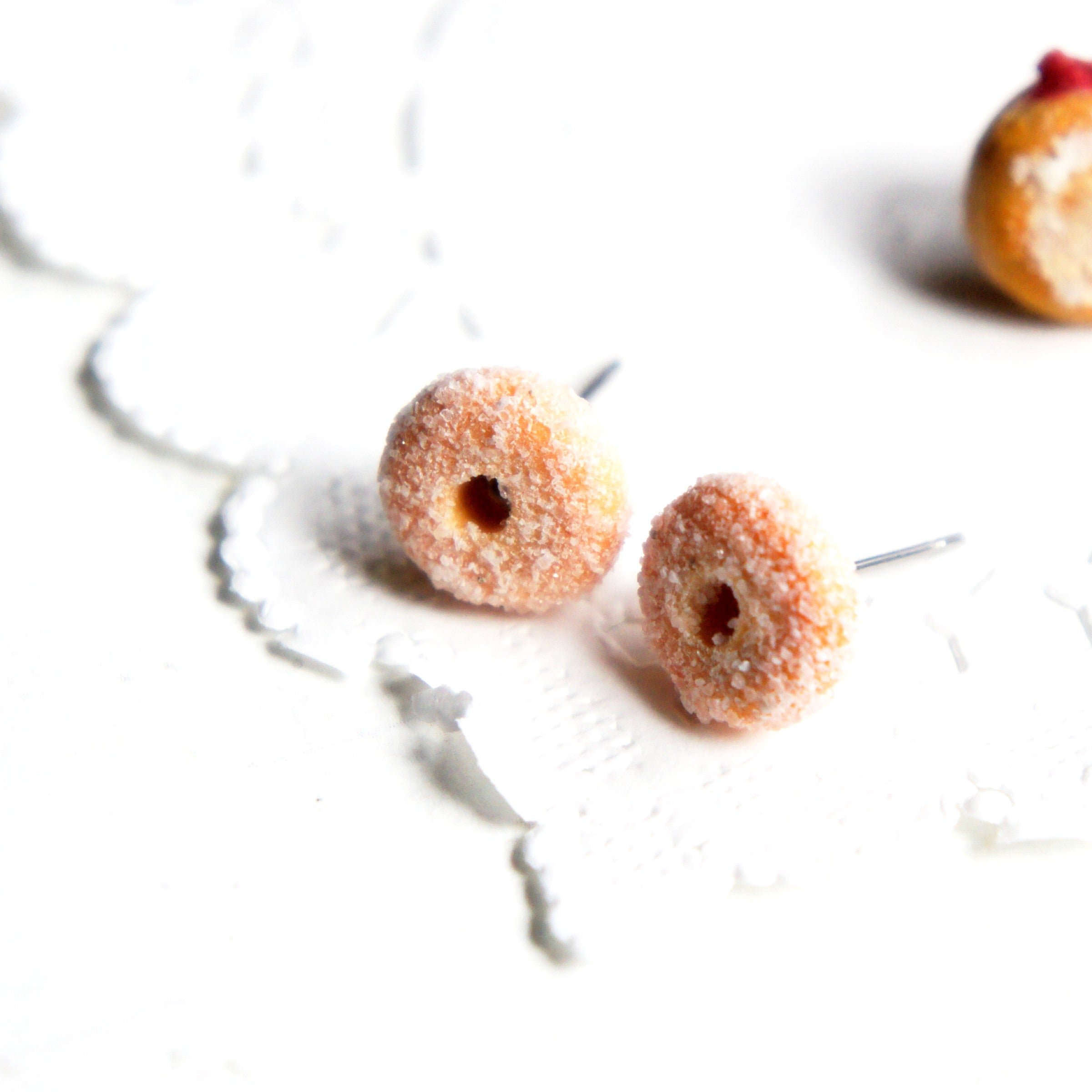 Sugar Donuts Stud Earrings