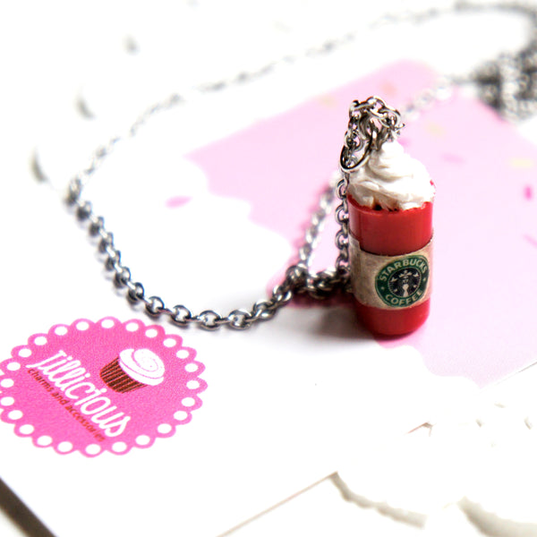 Starbucks Red Cup Necklace