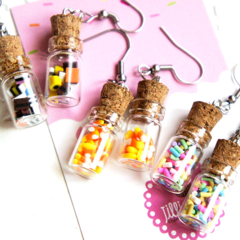 Candy Jar Dangle Earrings