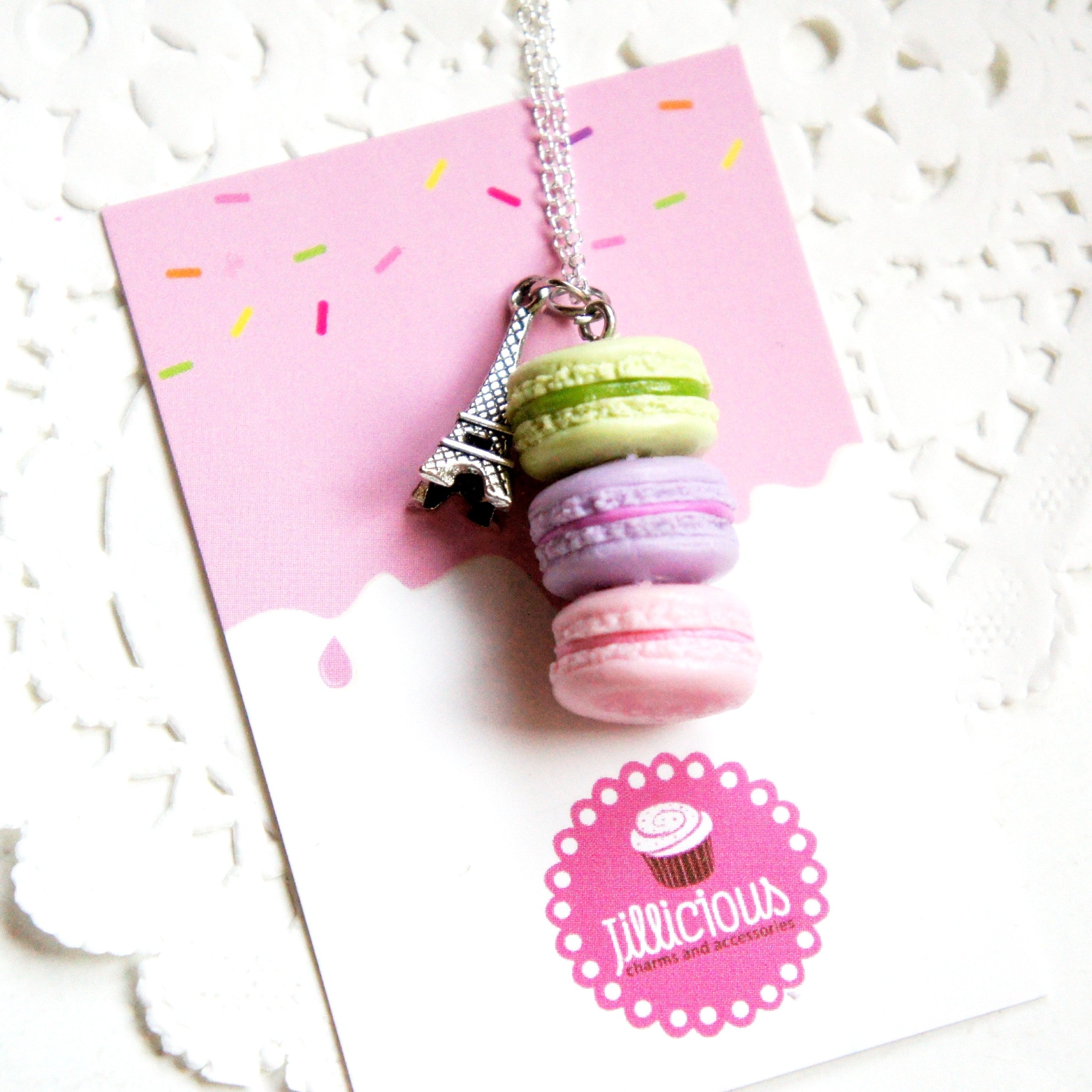 French Macarons Necklace