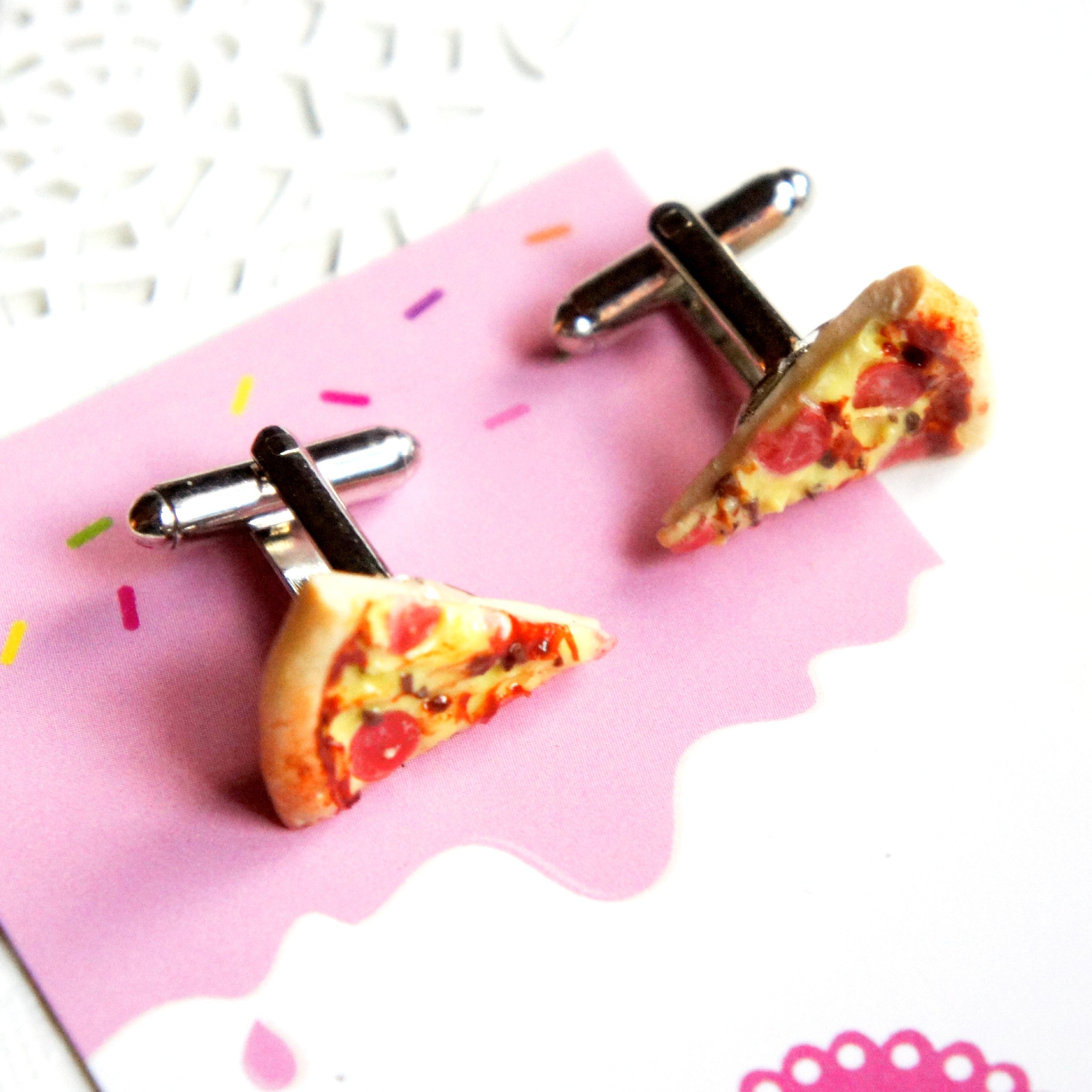 Pizza Cuff Links