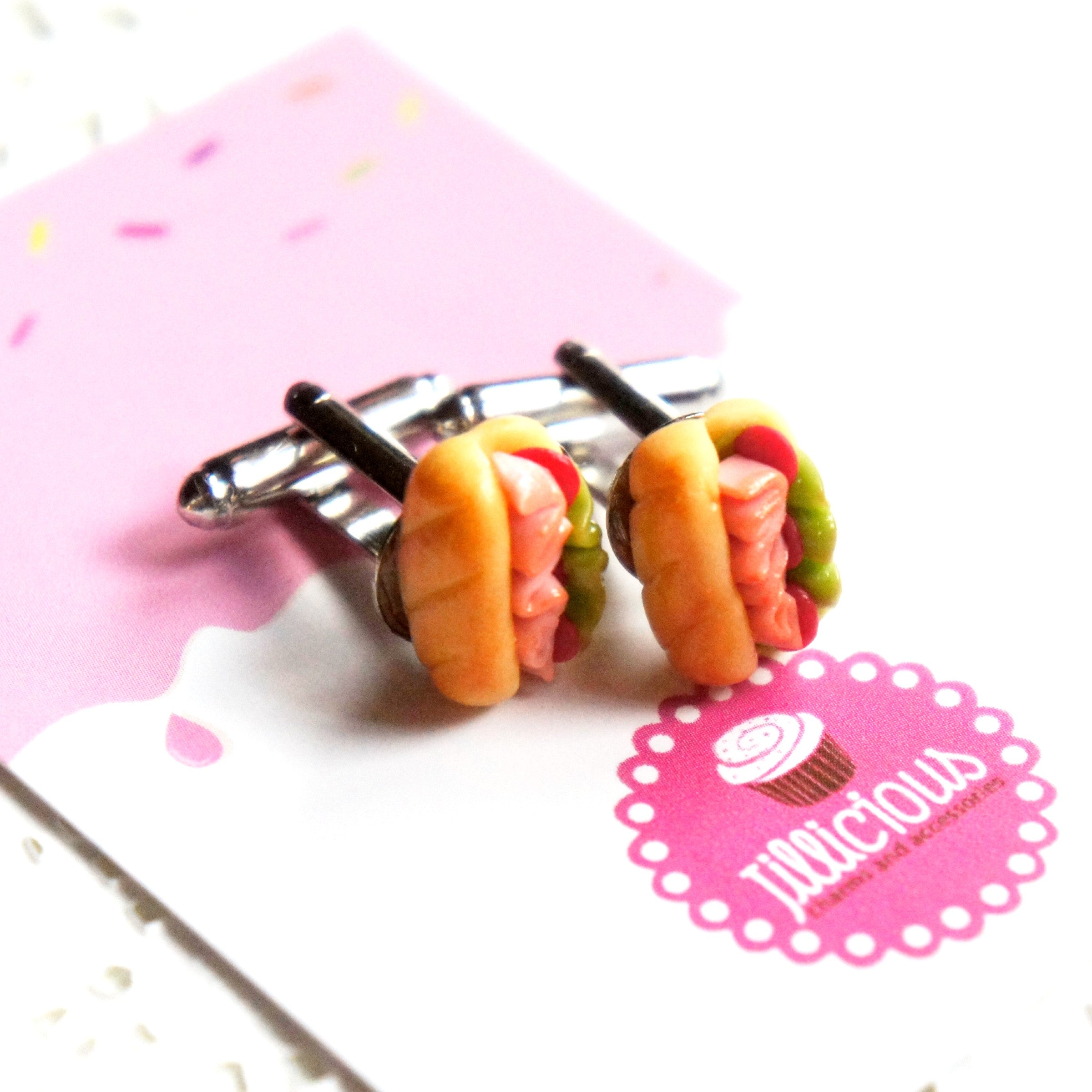 Sub Sandwich Cuff links