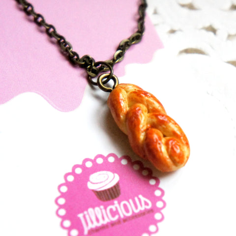 Challah Bread Necklace