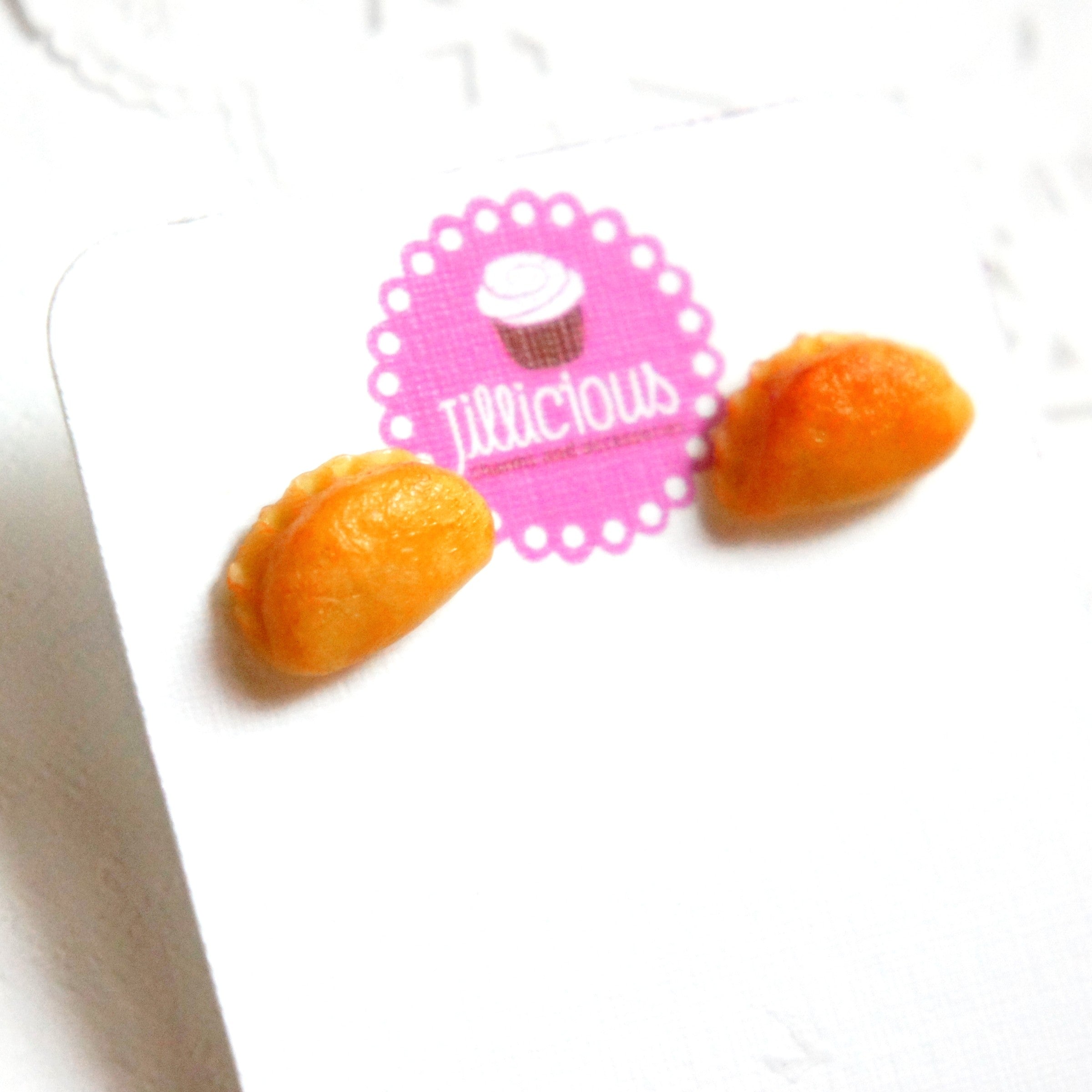 Empanada Stud Earrings