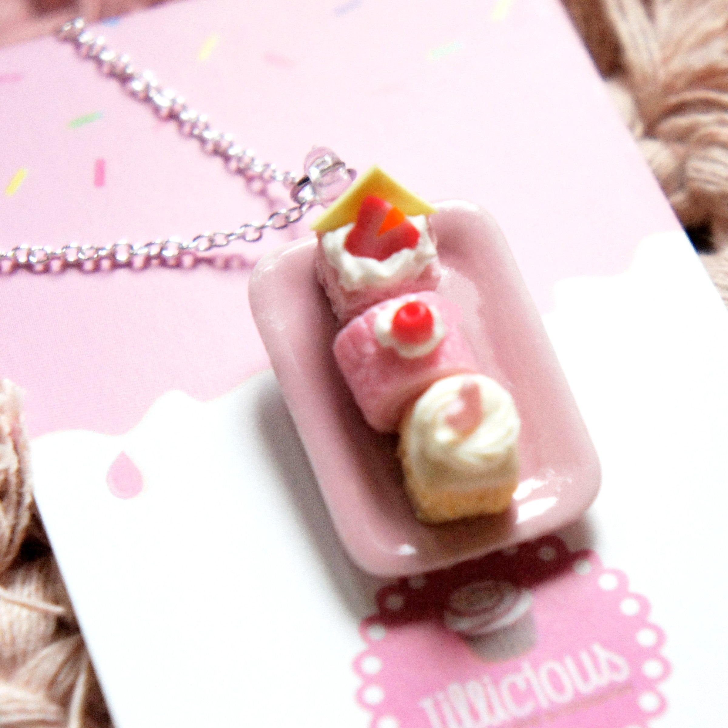 Valentine's Sweets Platter Necklace