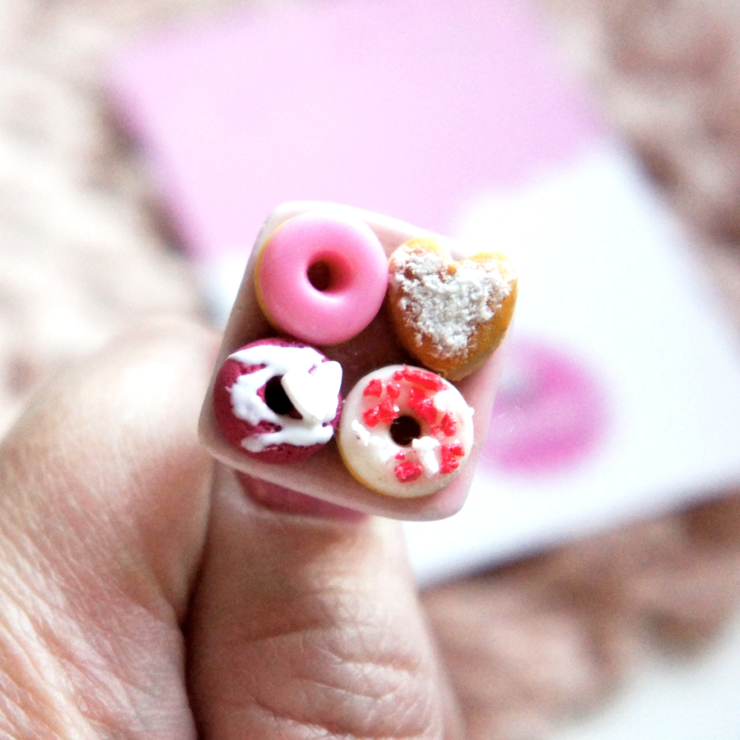 Valentine's Day Donuts Ring