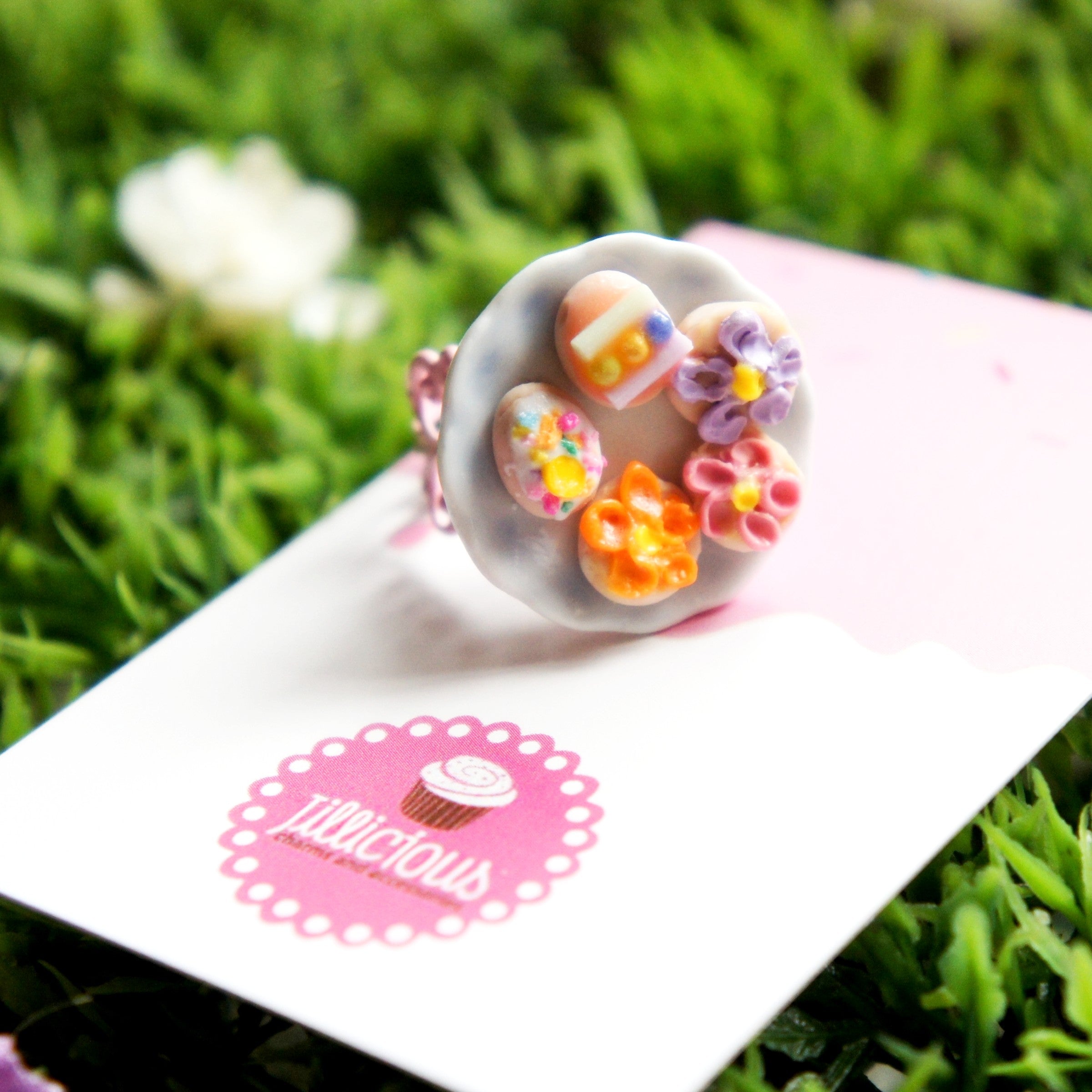 Spring Sugar Cookies Ring