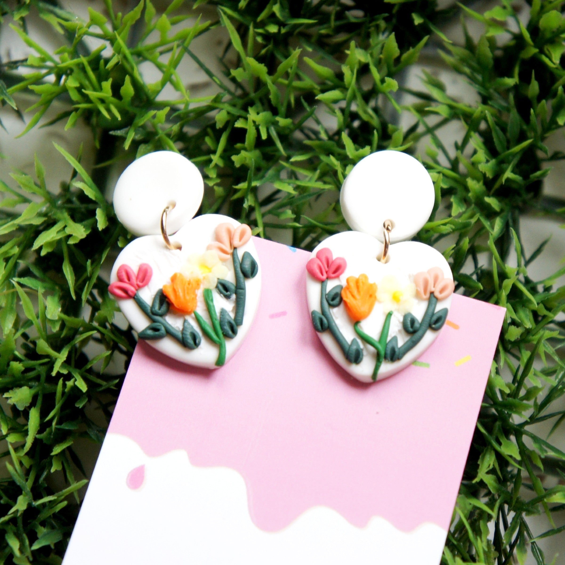 Spring Blooms Dangle Earrings