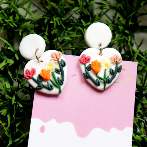 Spring Blooms Dangle Earrings