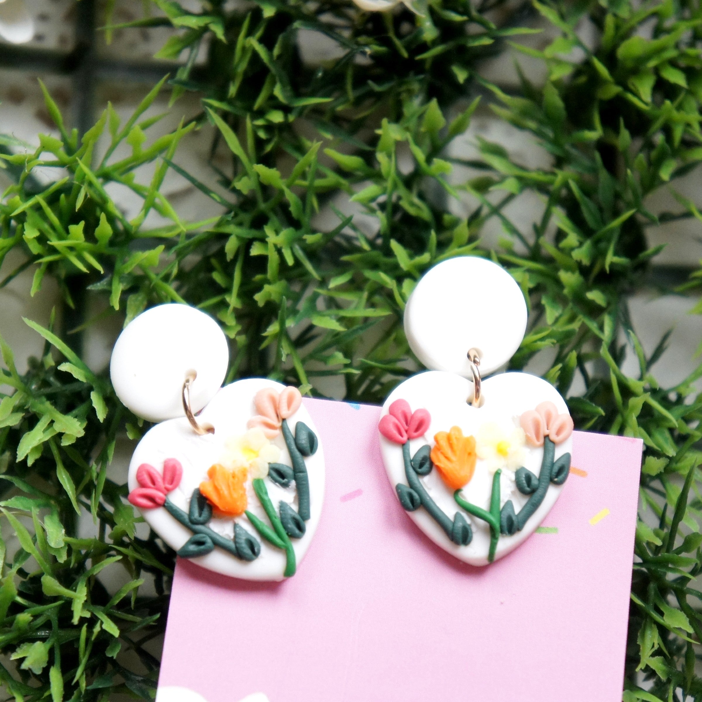 Spring Blooms Dangle Earrings