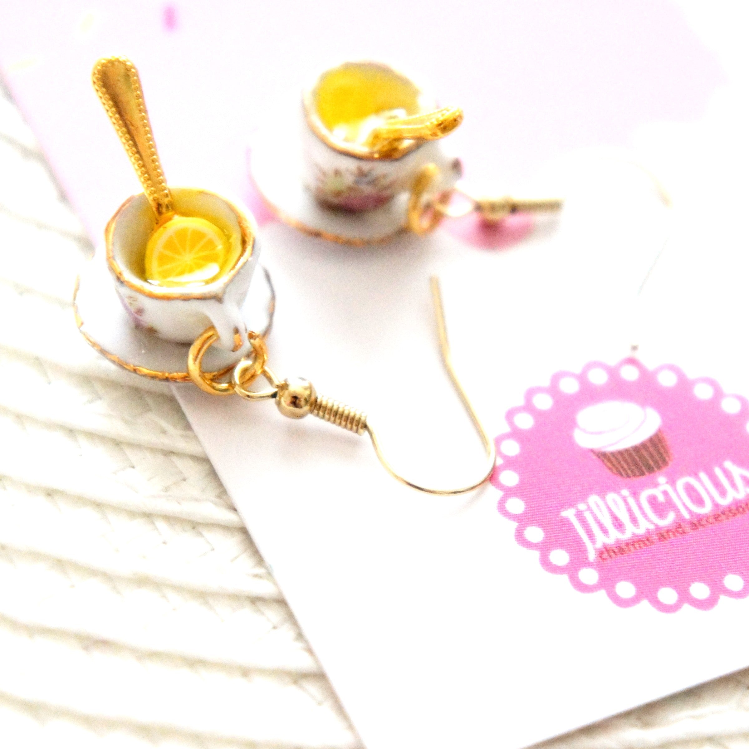 Tea Dangle Earrings