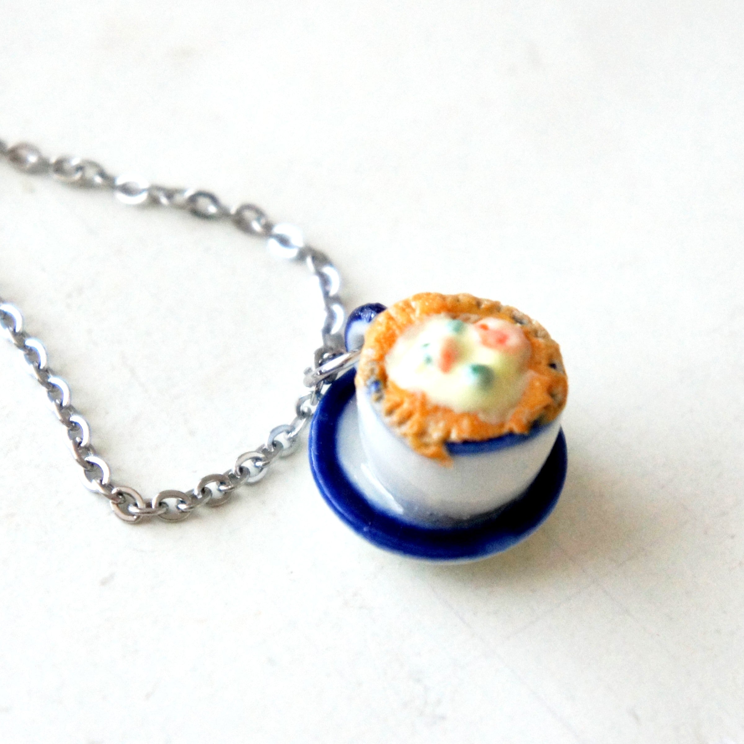 Chicken Pot Pie Necklace