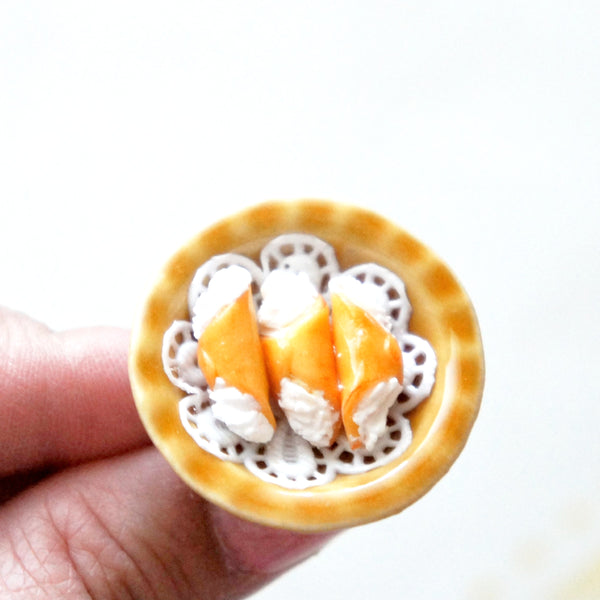 Cannoli Plate Ring