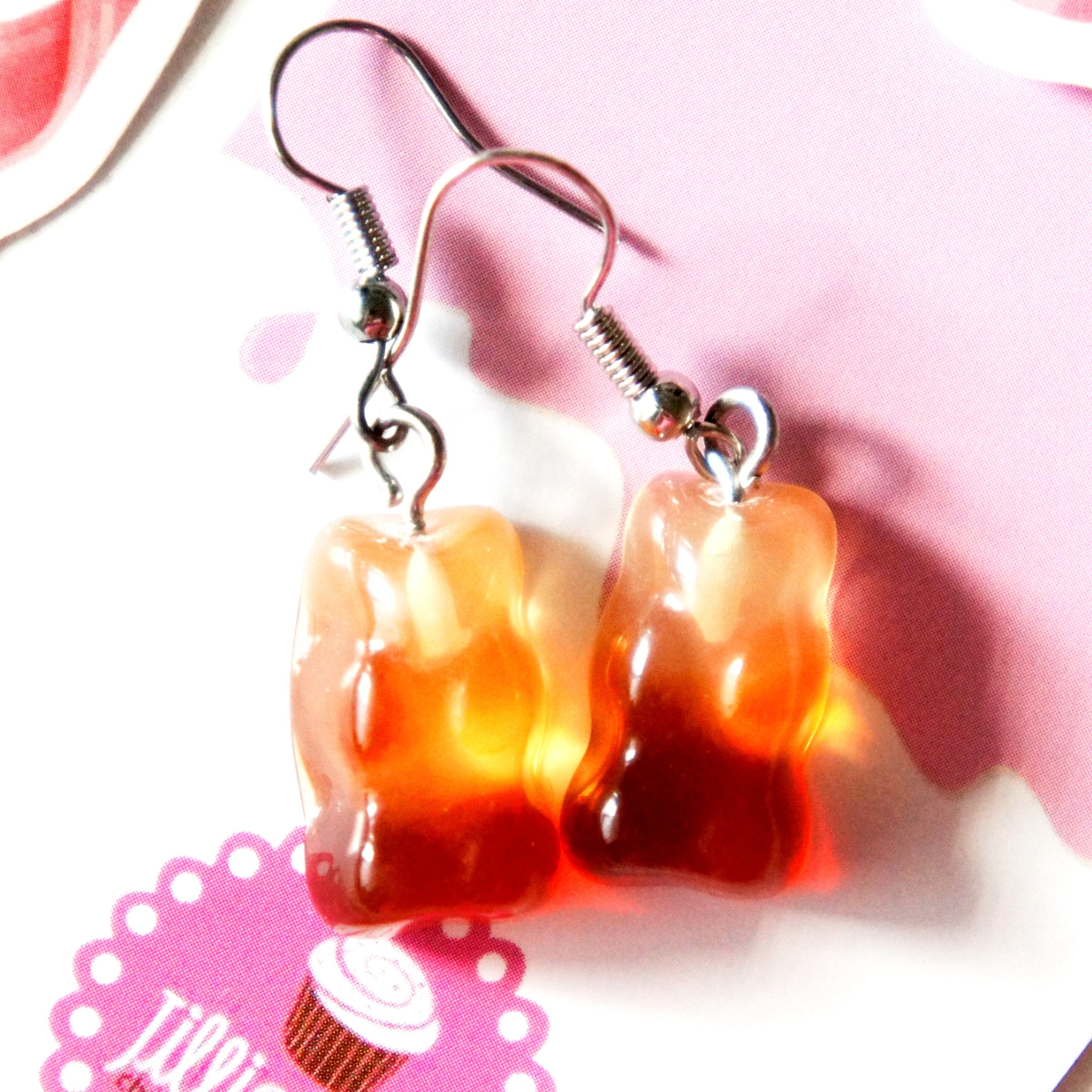 Gummy Cola Dangle Earrings
