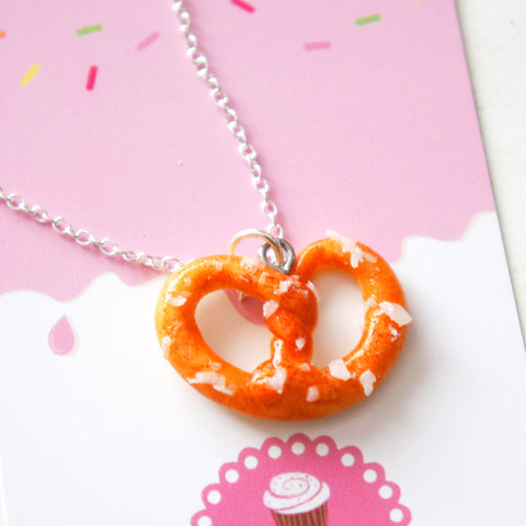 Soft Pretzel Necklace