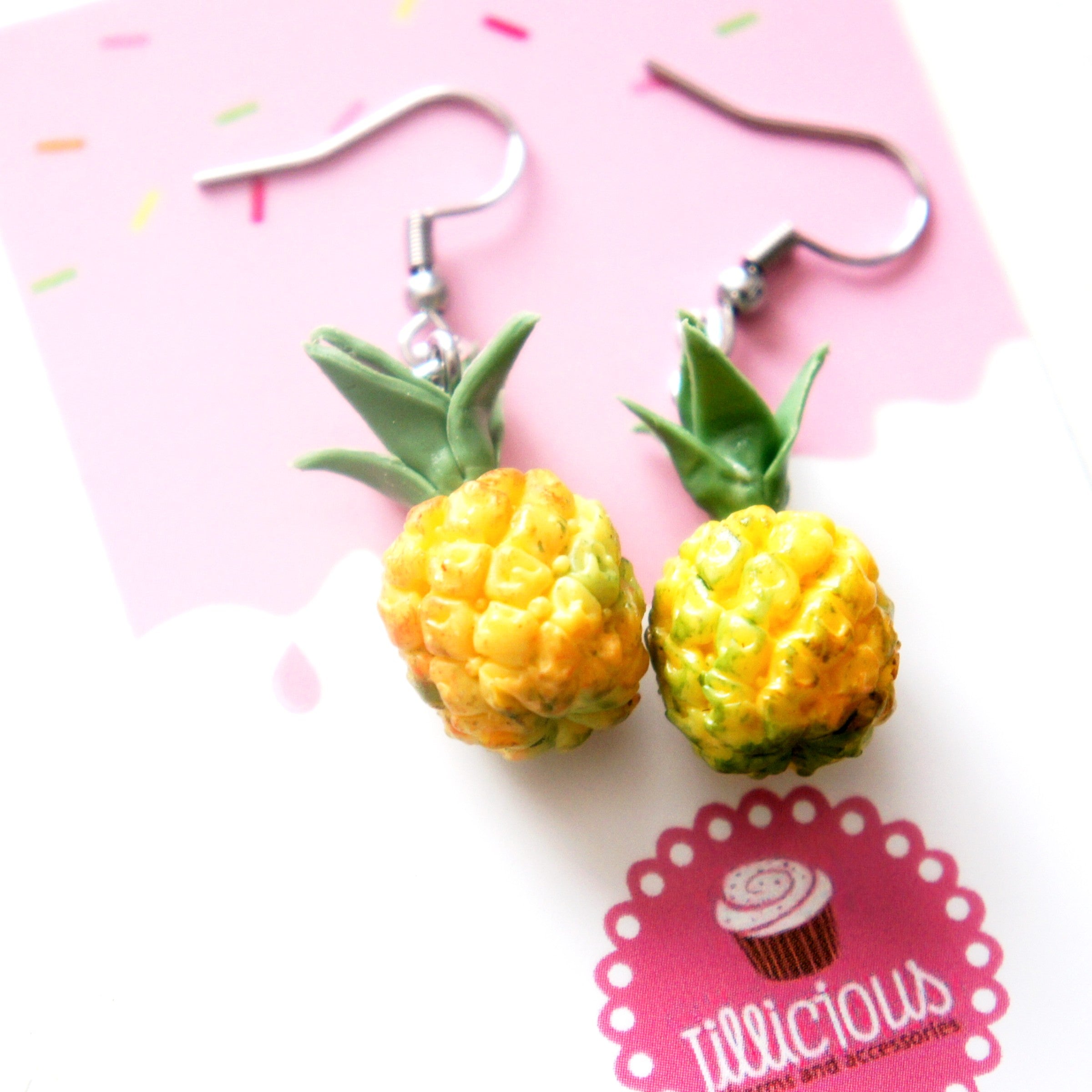 Pineapple Dangle Earrings