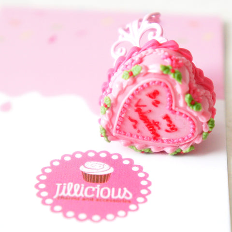 Heart Valentines Cake Ring