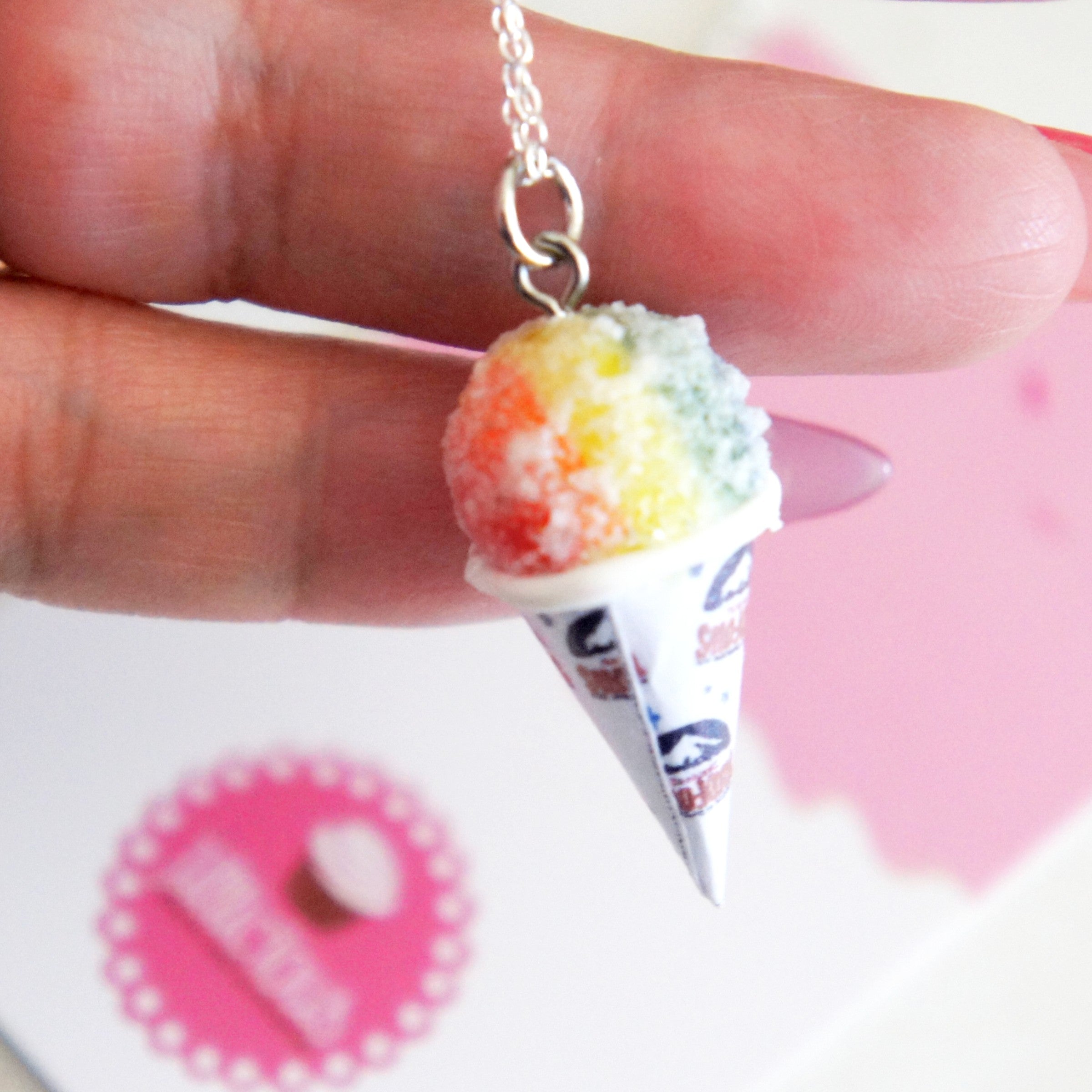 Snow Cone Necklace
