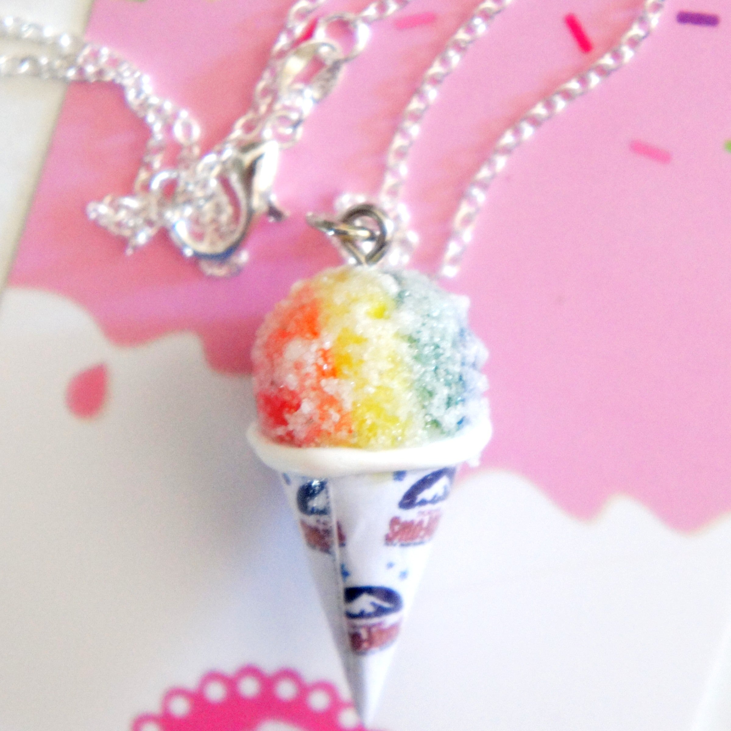 Snow Cone Necklace