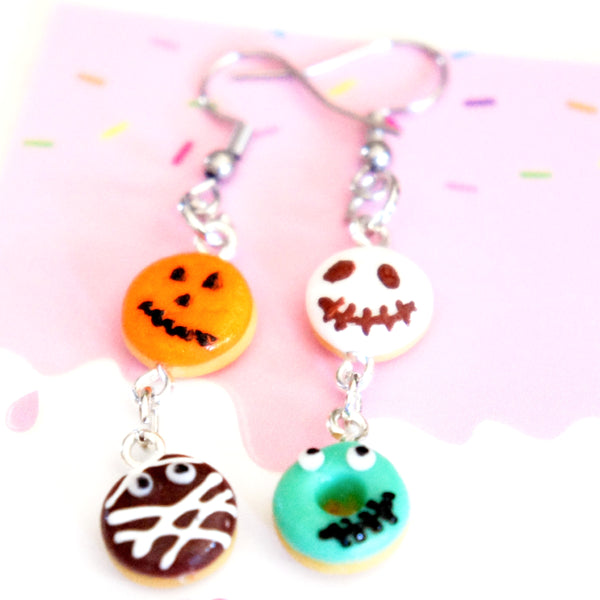 Halloween Donuts Dangle Earrings