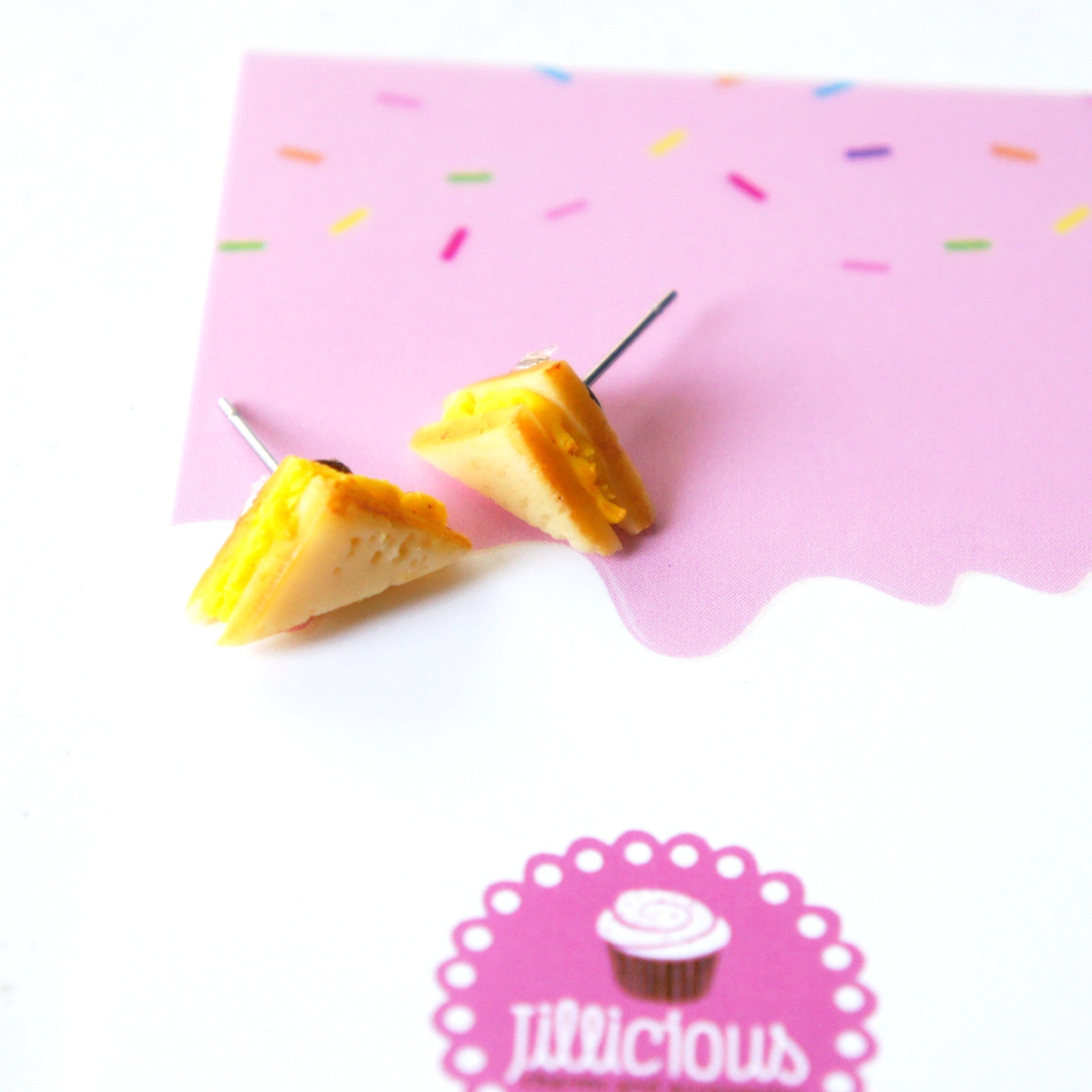Egg Salad Sandwich Earrings