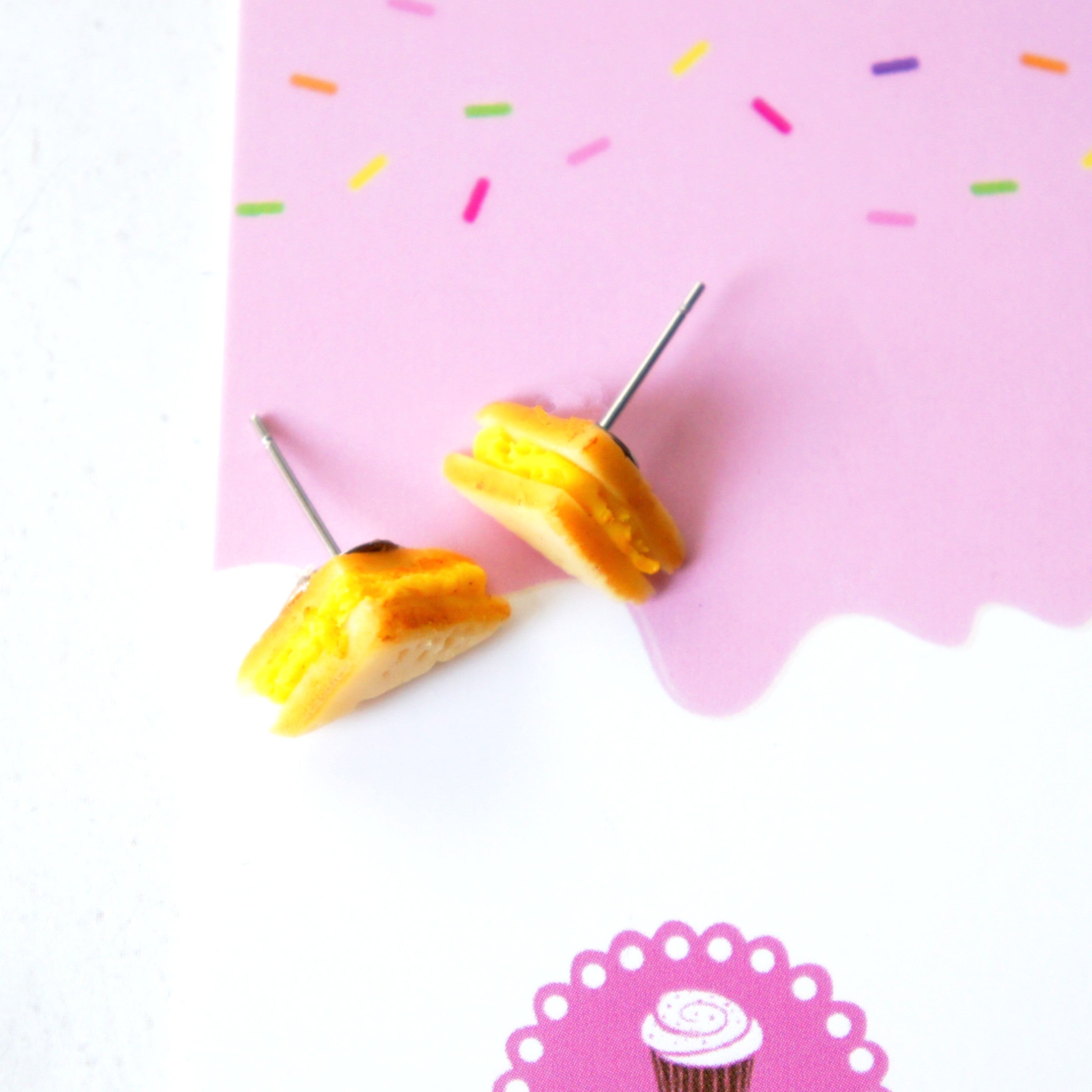 Egg Salad Sandwich Earrings