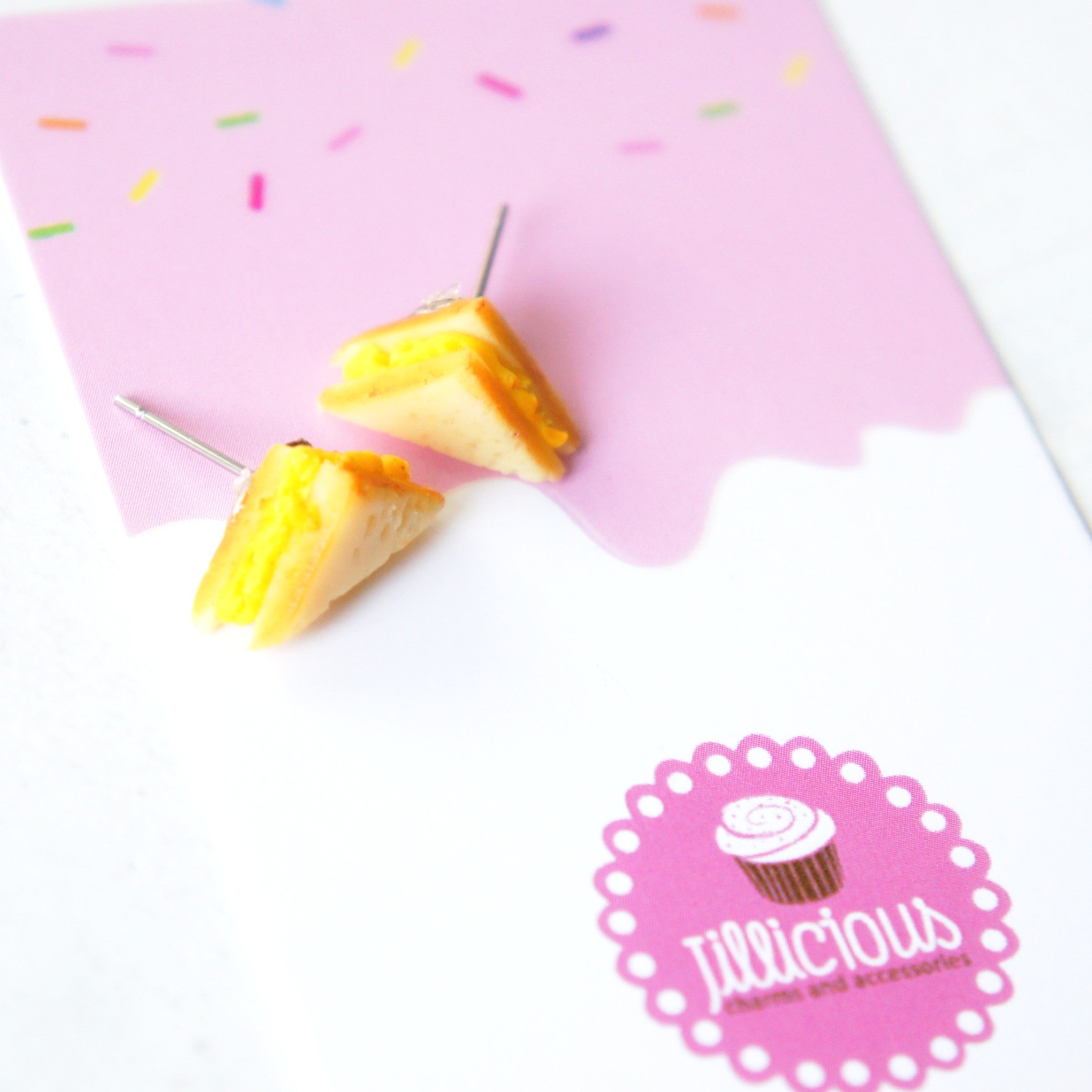 Egg Salad Sandwich Earrings