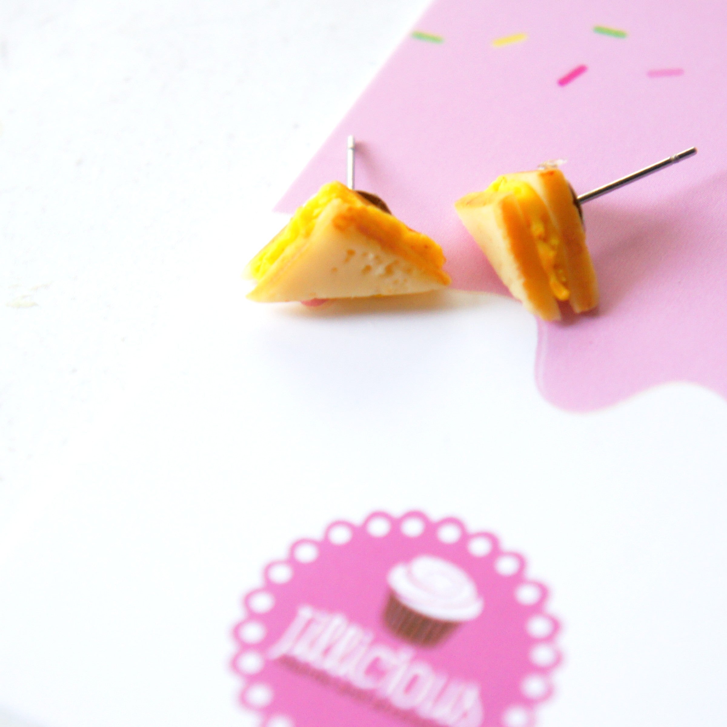 Egg Salad Sandwich Earrings