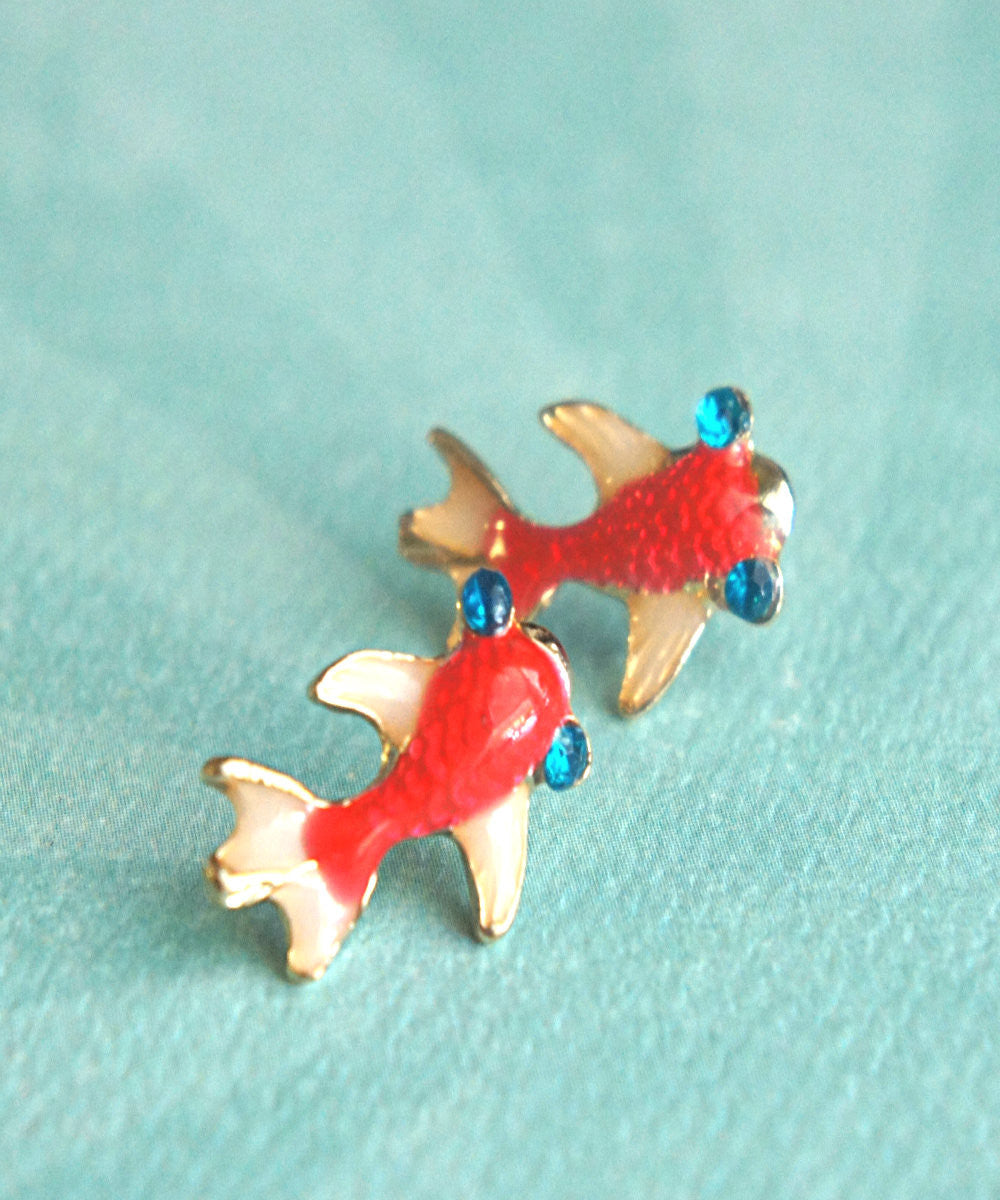 Koi Fish Earrings - Jillicious charms and accessories