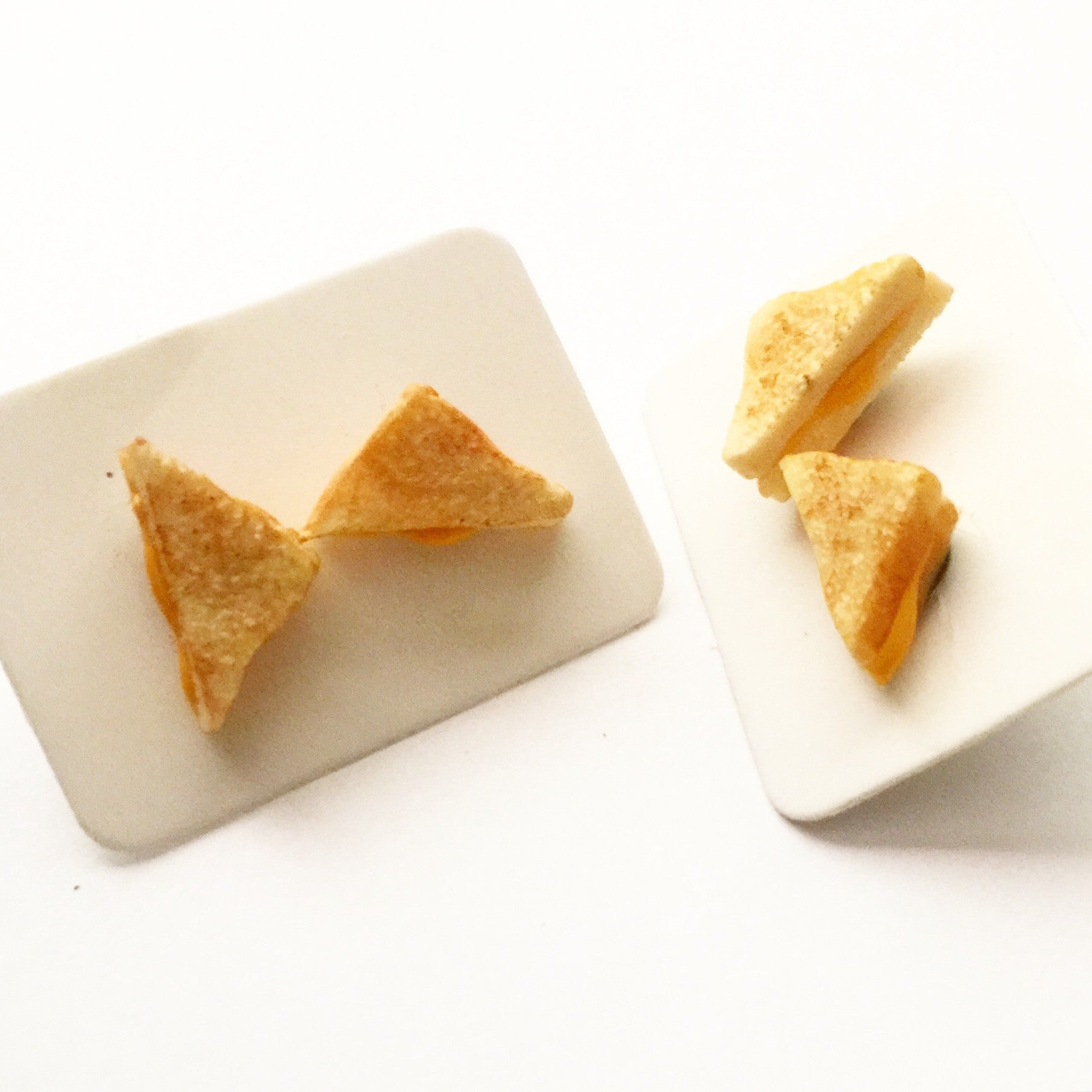 grilled cheese sandwich earrings - Jillicious charms and accessories