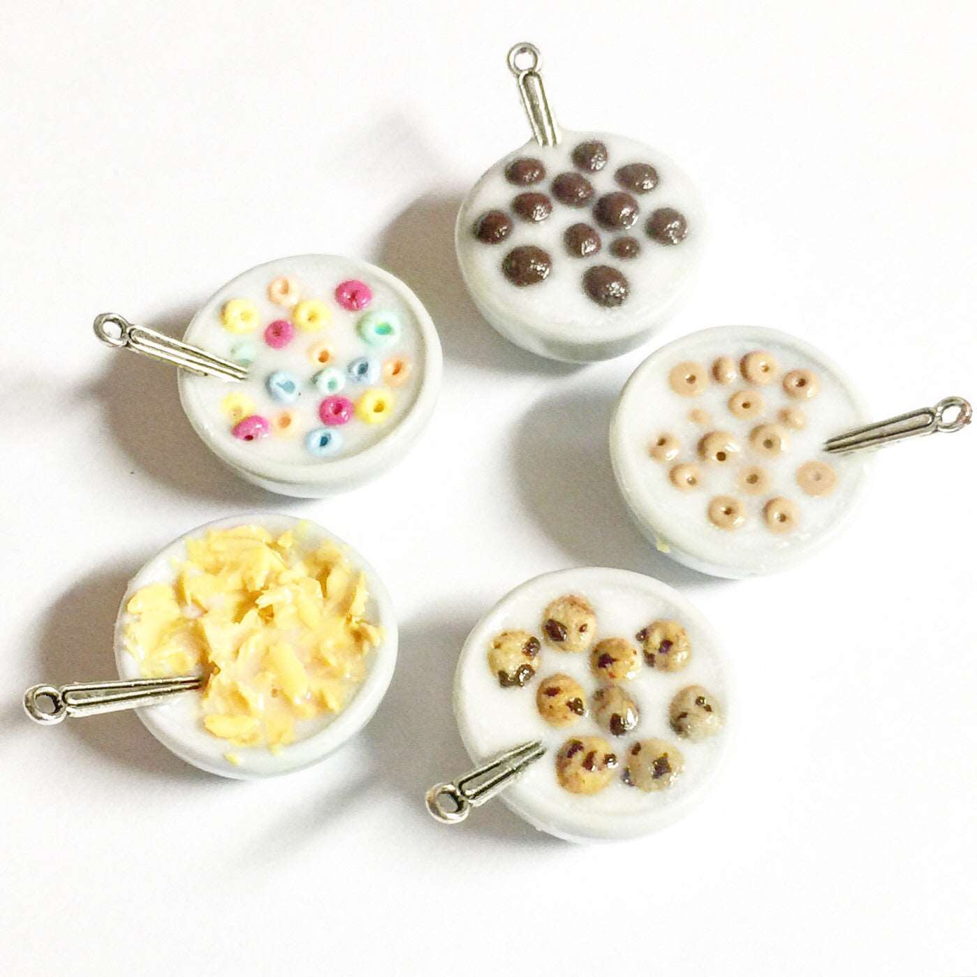 Cereal Bowl Necklace - Jillicious charms and accessories