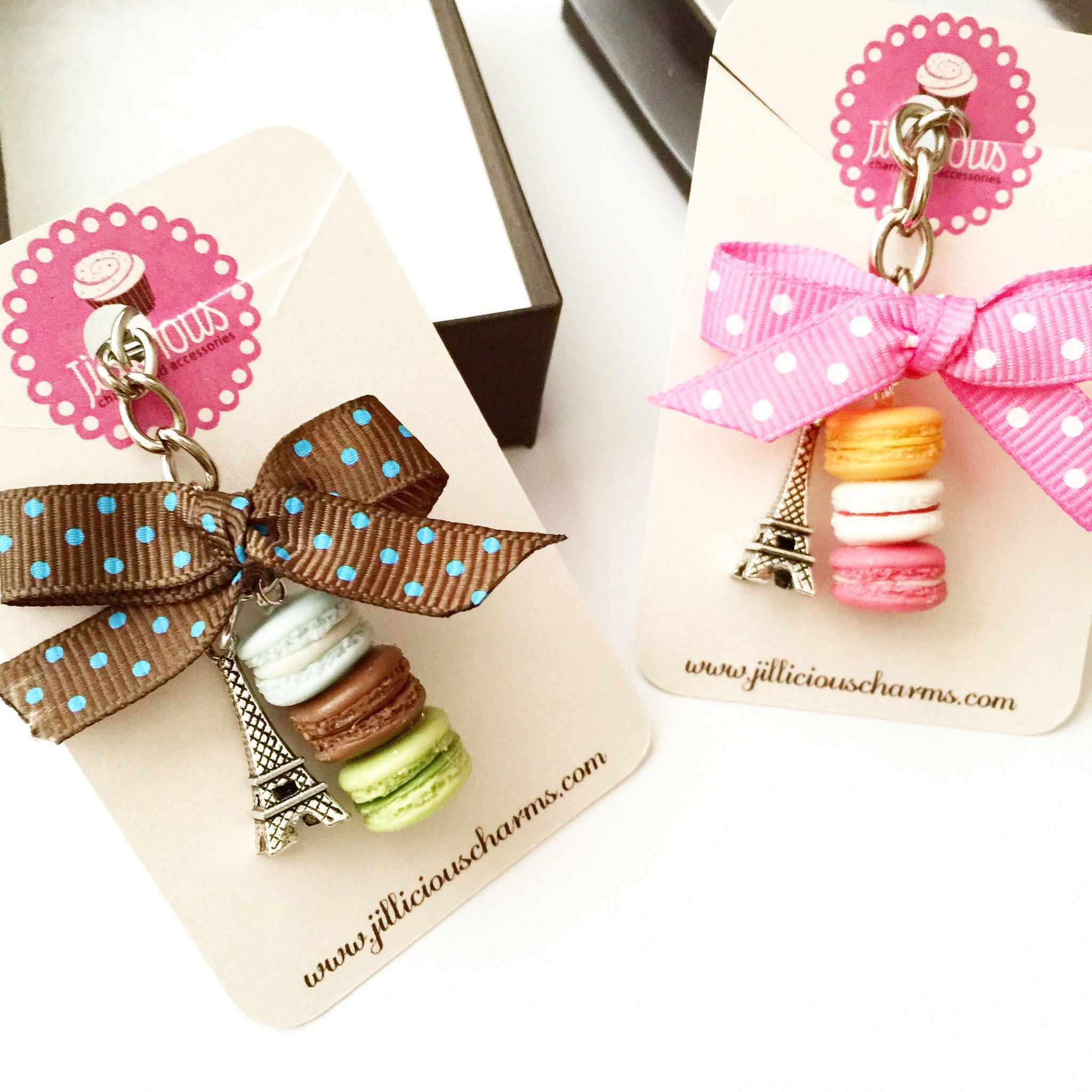 Parisian Themed Keychain - Jillicious charms and accessories