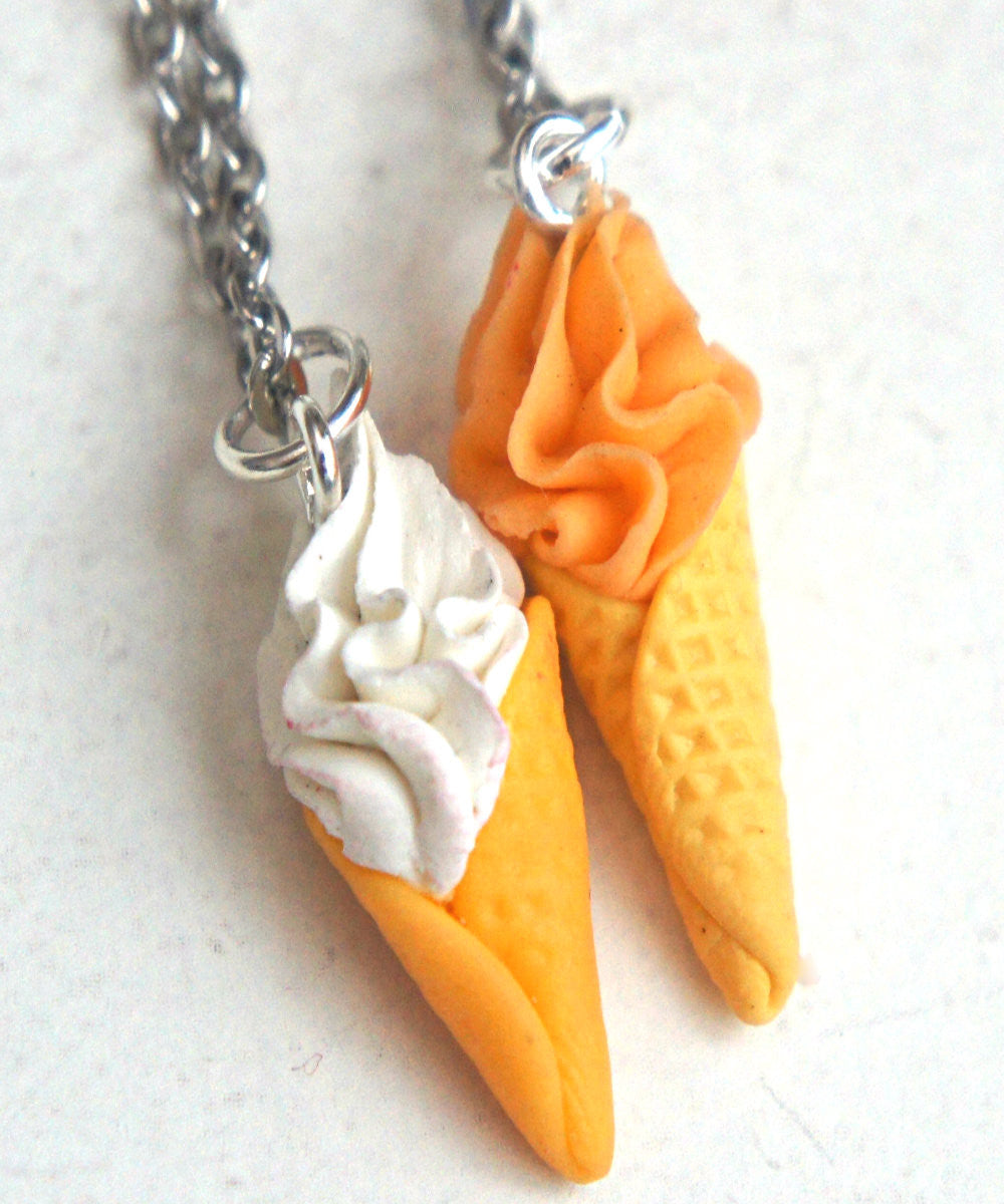 Soft Serve Ice Cream Necklace - Jillicious charms and accessories