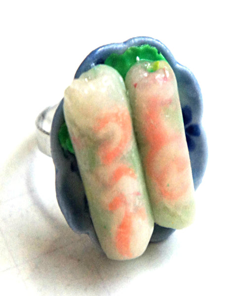 Vietnamese Spring Rolls Ring - Jillicious charms and accessories