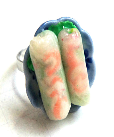 Vietnamese Spring Rolls Ring - Jillicious charms and accessories