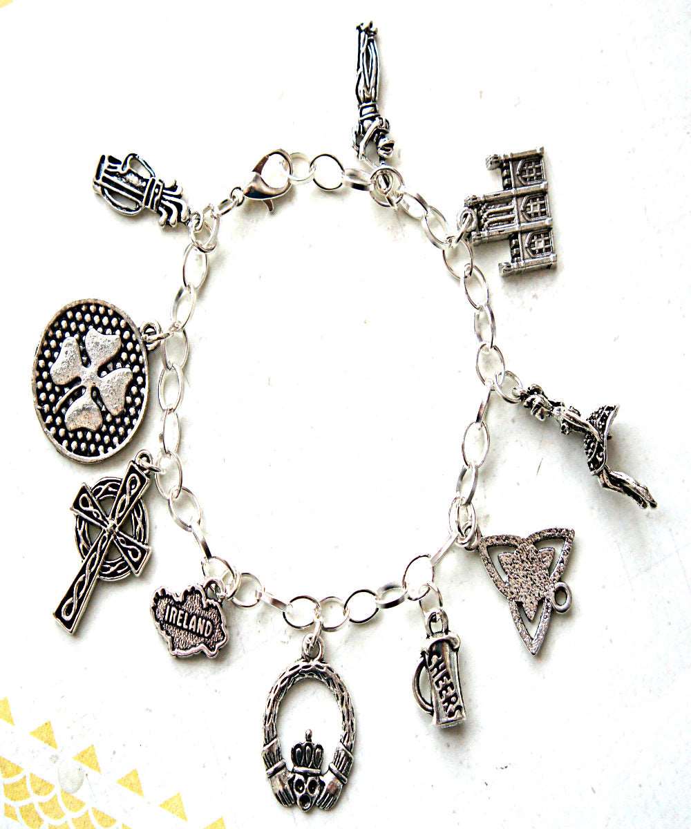 Everything Irish Charm Bracelet - Jillicious charms and accessories
