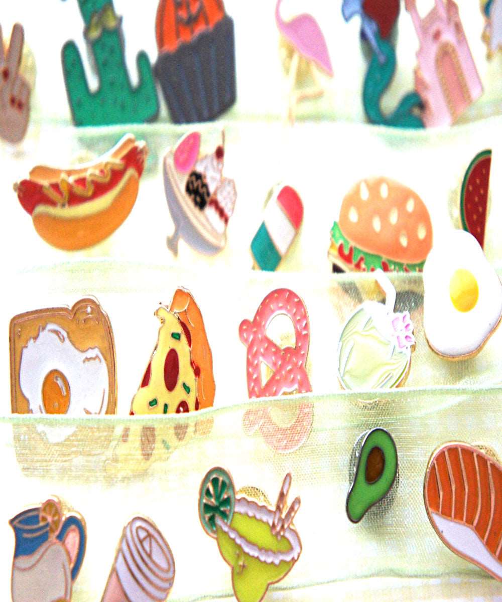 Enamel Pin Accessories - Jillicious charms and accessories