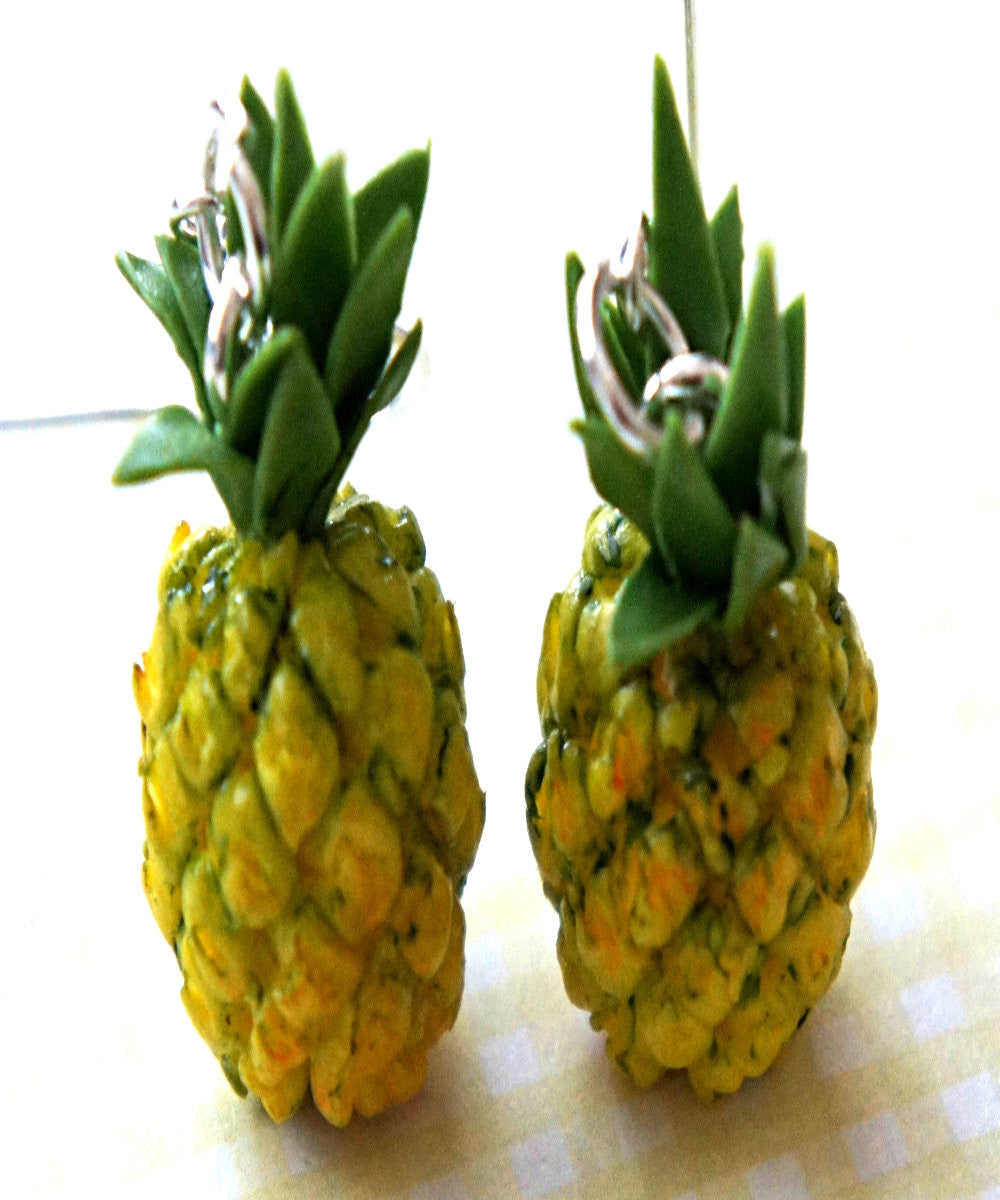 Pineapple Dangle Earrings - Jillicious charms and accessories