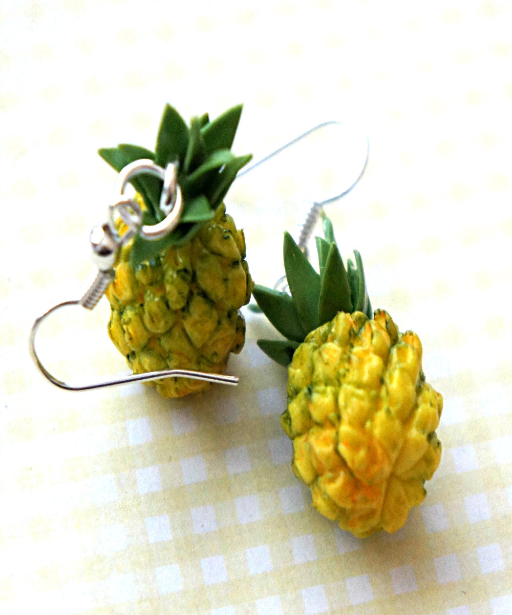 Pineapple Dangle Earrings - Jillicious charms and accessories